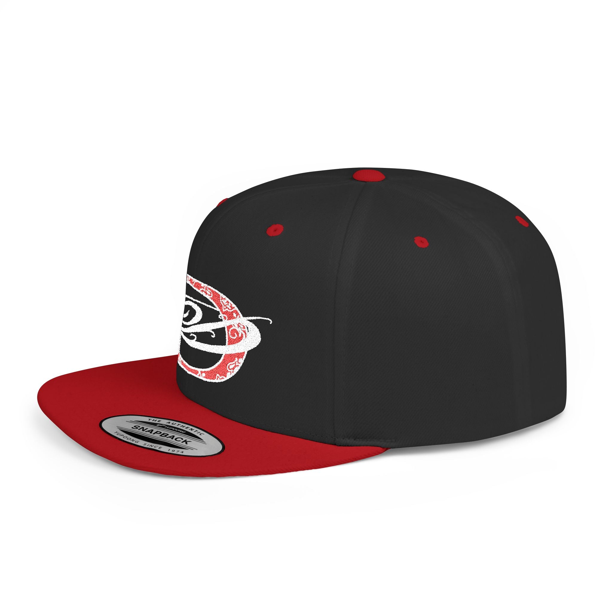 DD Bandana Logo Flat Bill Snapback Cap