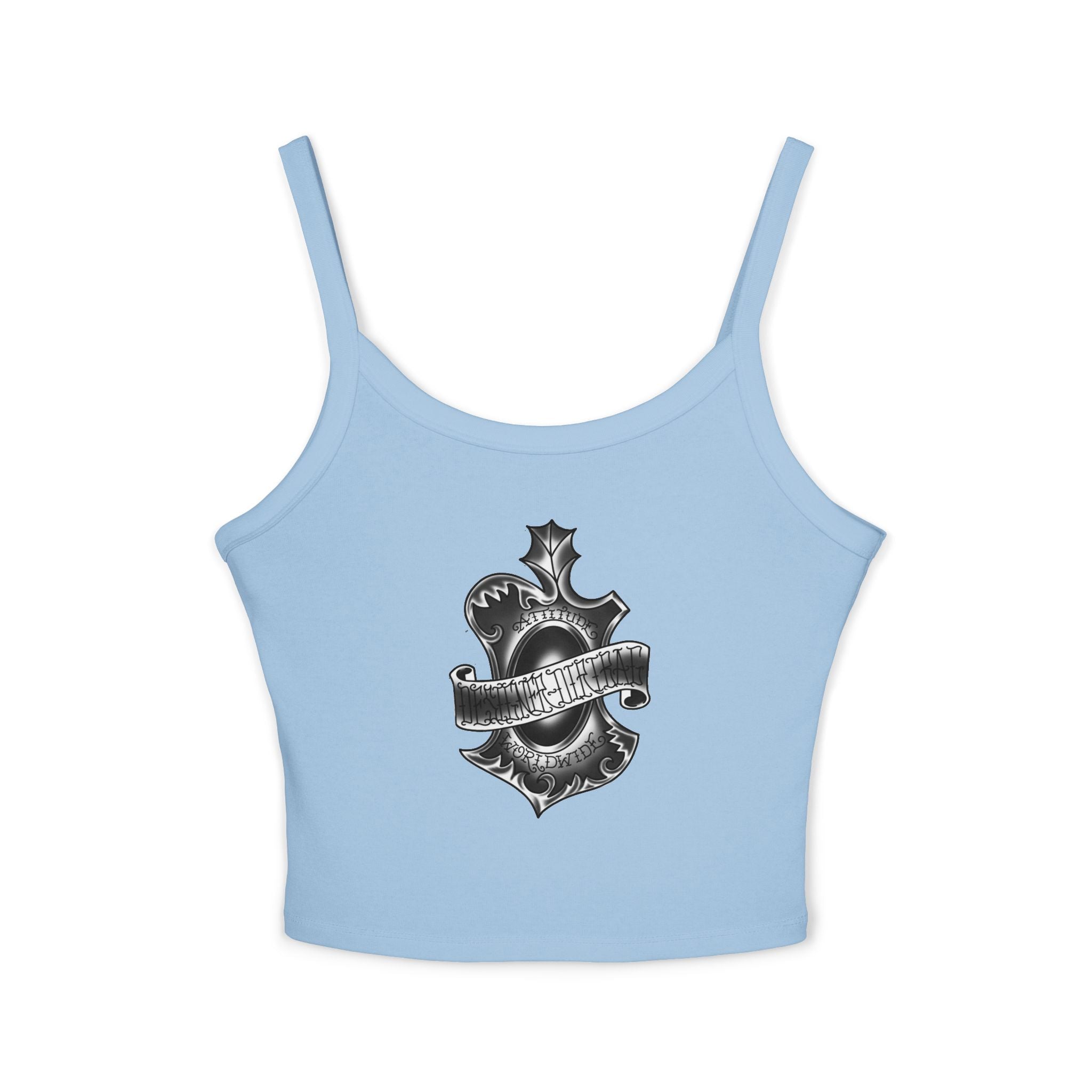 Oak Leaf Shield Spaghetti Strap Tank Top