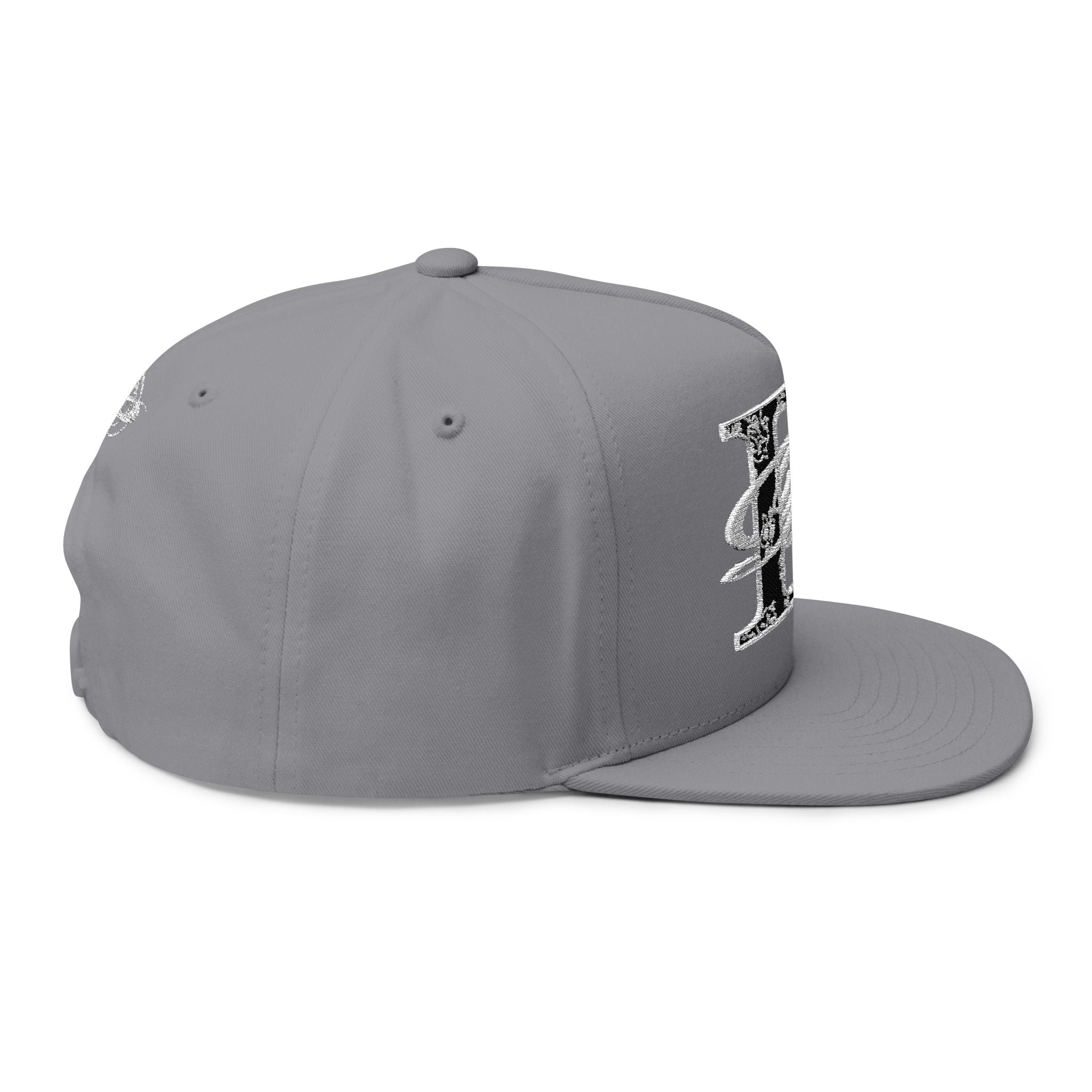 DD Bandana Logo Flat Bill Snapback Cap