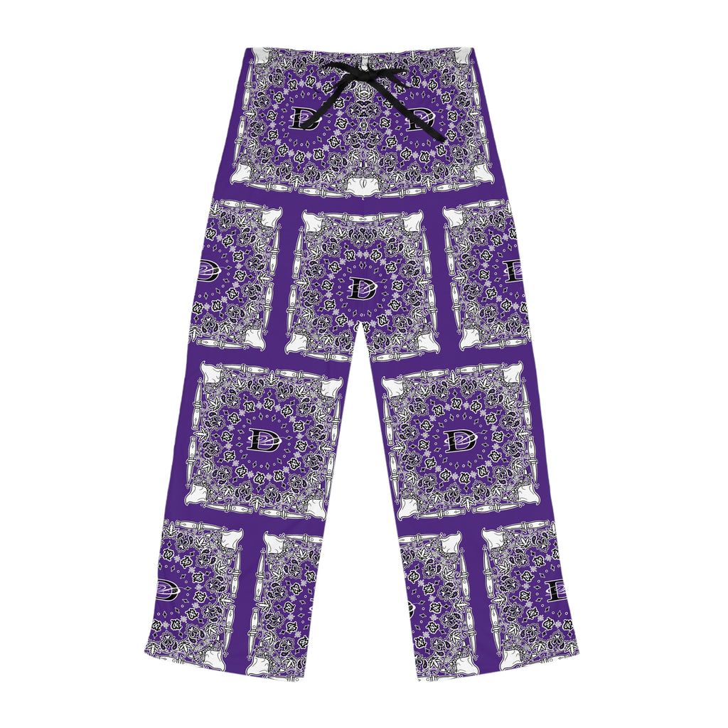 DD Custom Bandana Print Women's Pajama Pants AOP