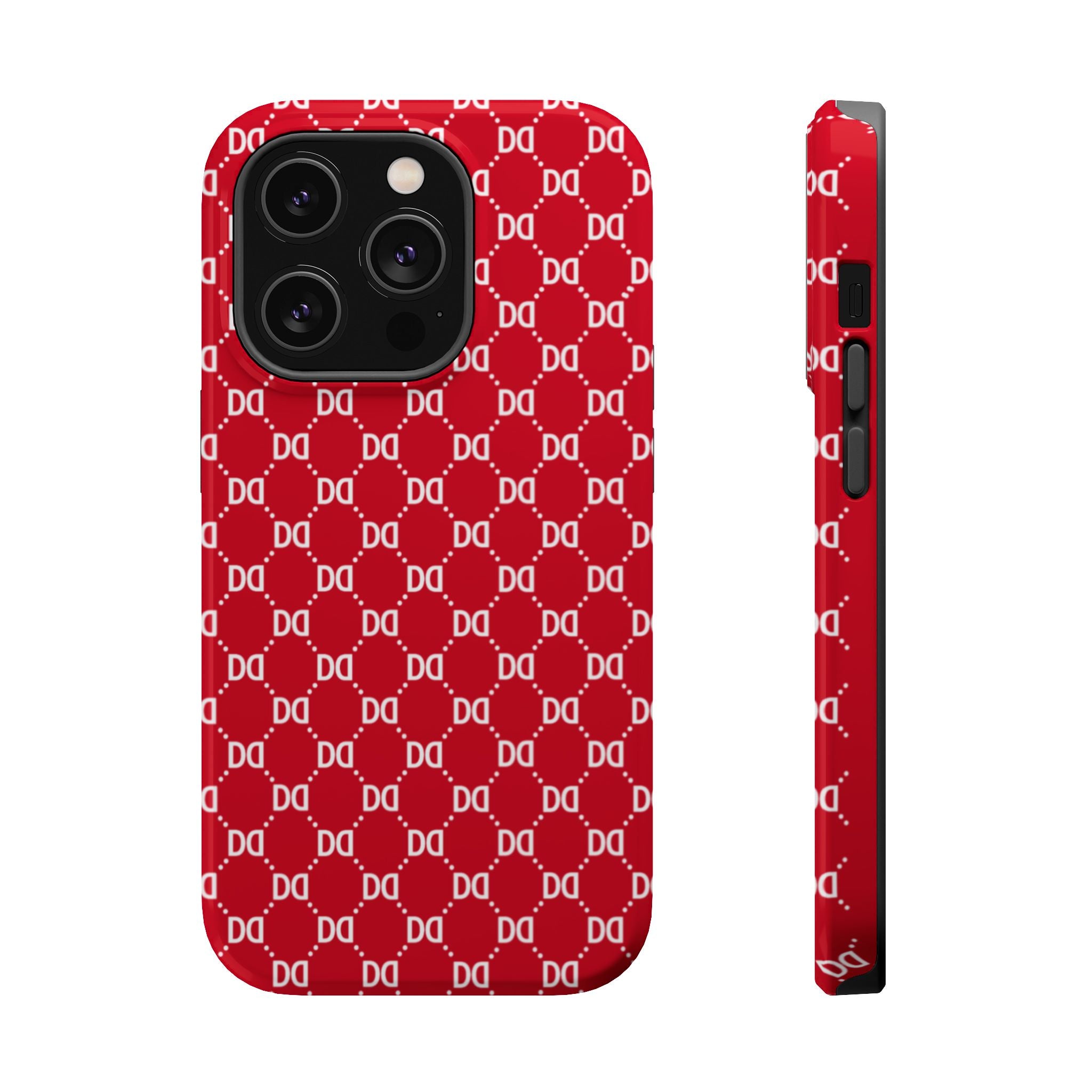 DD Monogram Pattern Magnetic Phone Case