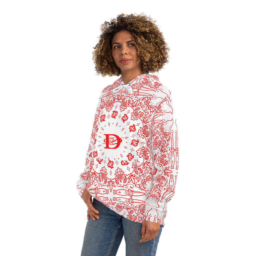 DD Custom Bandana Print Unisex Hoodie AOP