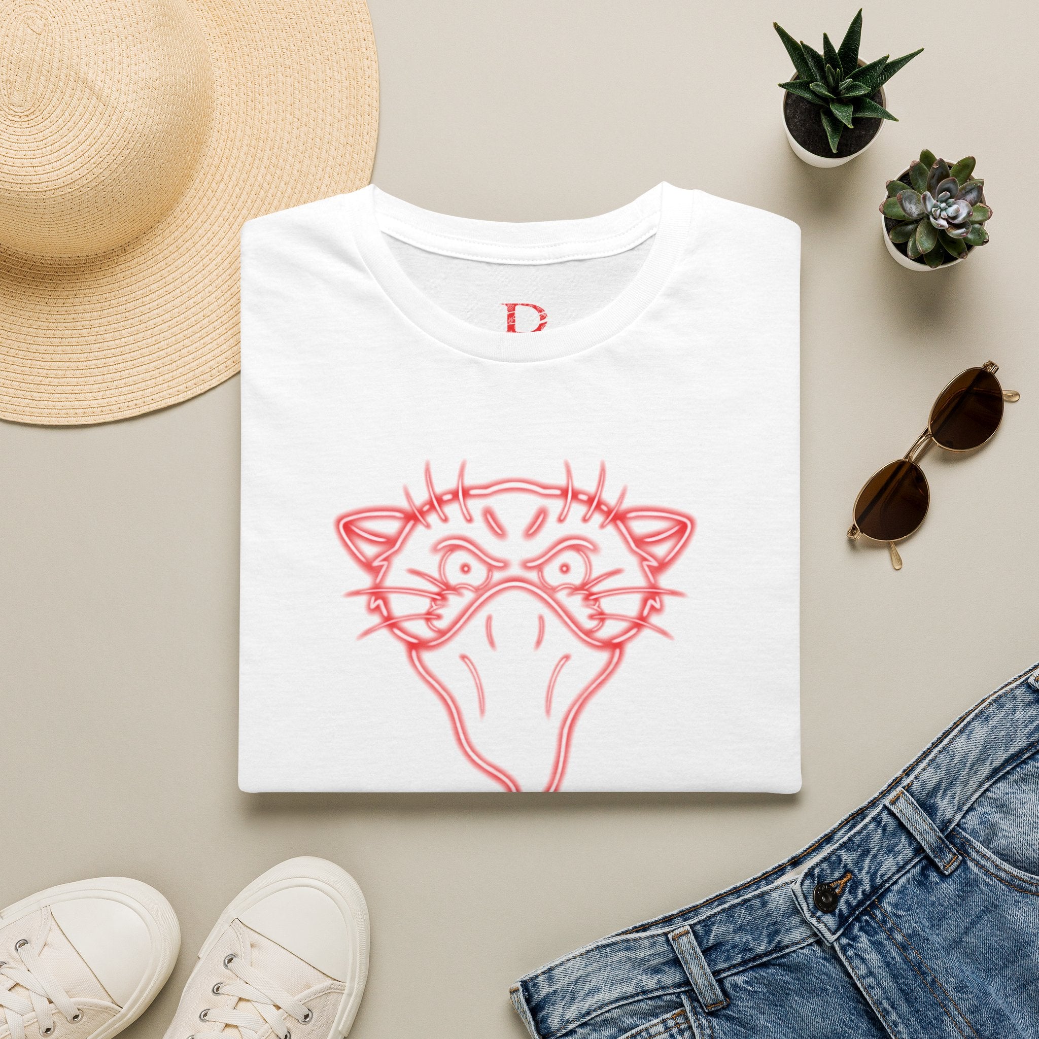 Neon Bandito Panther Softstyle Unisex T-Shirt