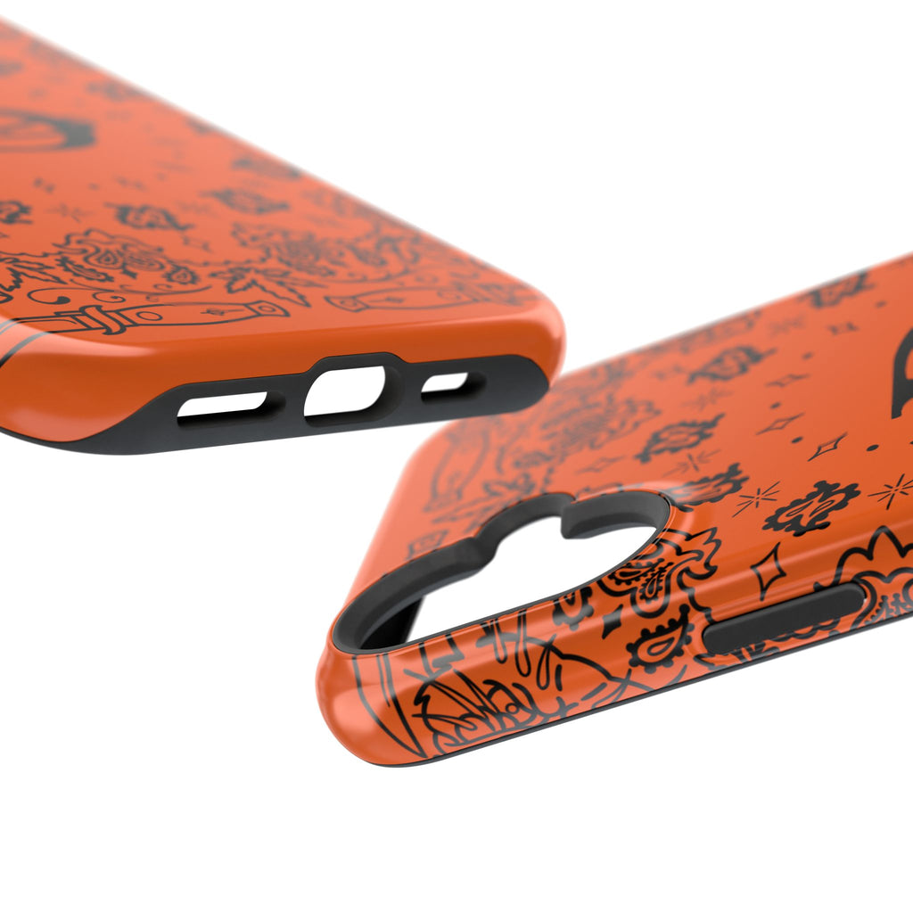 DD Custom Bandana Print Stylish Magnetic Phone Cases for Trendy Protection, Customize Your Style, Personalized Gift, Unique Design