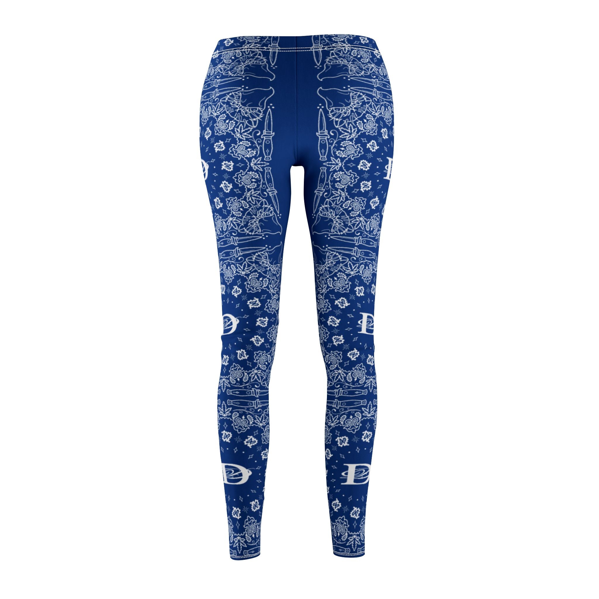 DD Custom Bandana Print Women's Leggings AOP