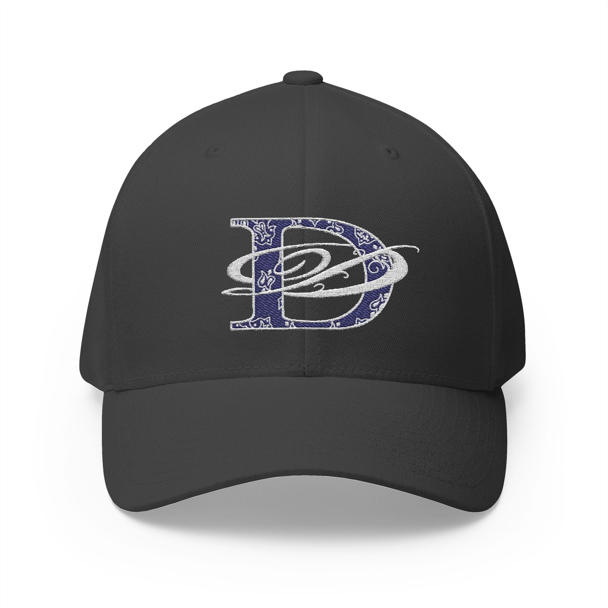 DD Bandana Logo Embroidered Closed Back Stretch Fit Cap