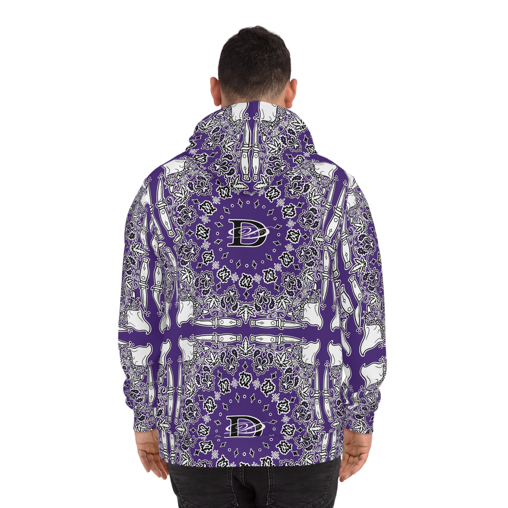 DD Custom Bandana Unisex Hoodie AOP