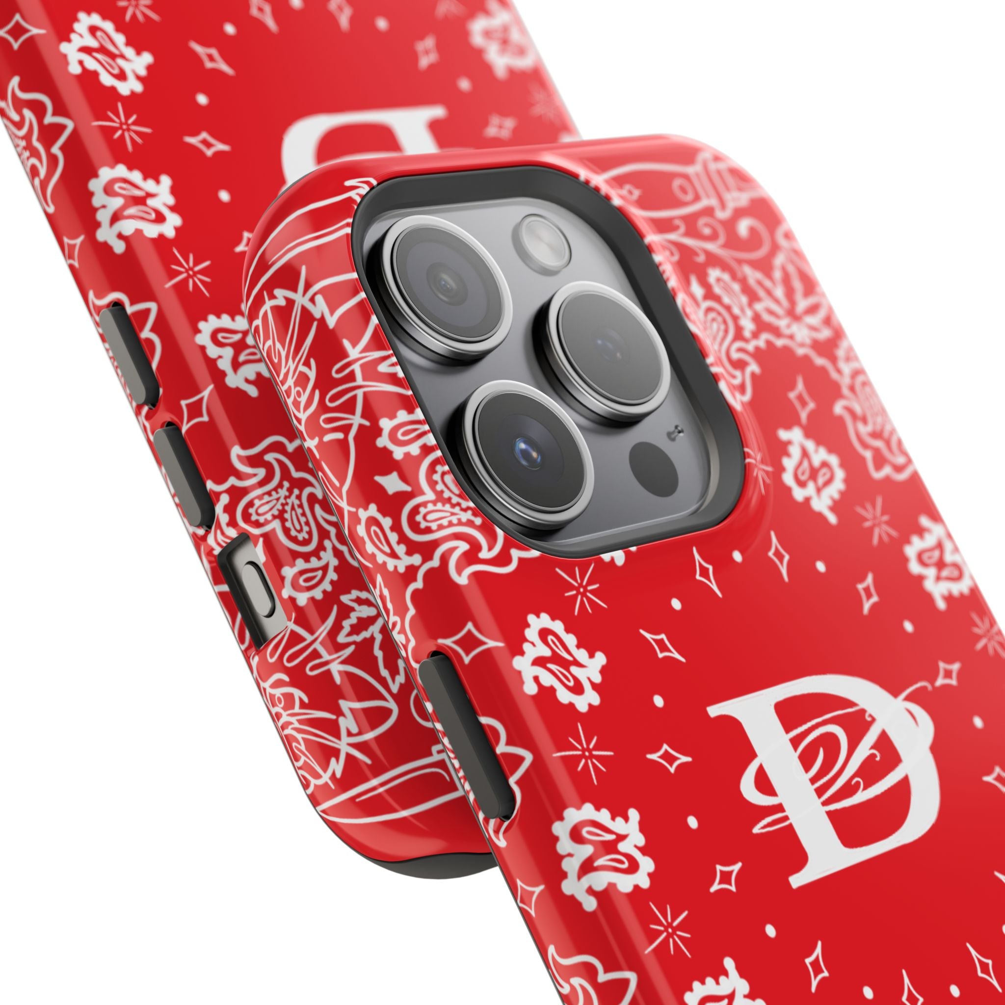 DD Custom Bandana Print Magnetic iPhone Case