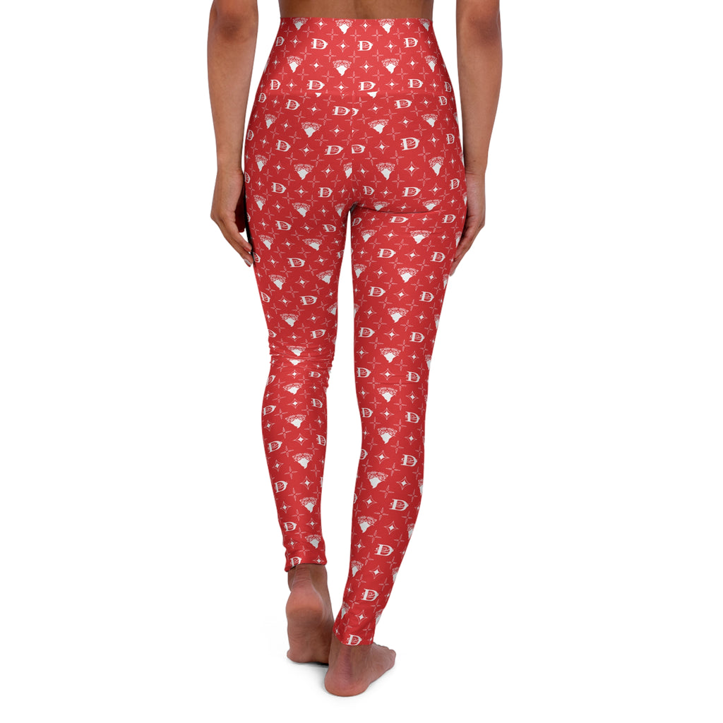 Bandito Panther Custom Monogram High Waisted Leggings AOP