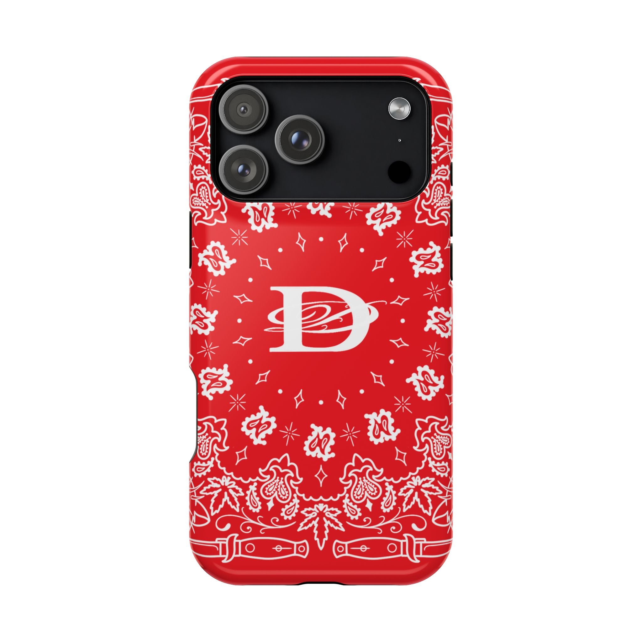 DD Custom Bandana Print Magnetic Case iPhone/Samsung