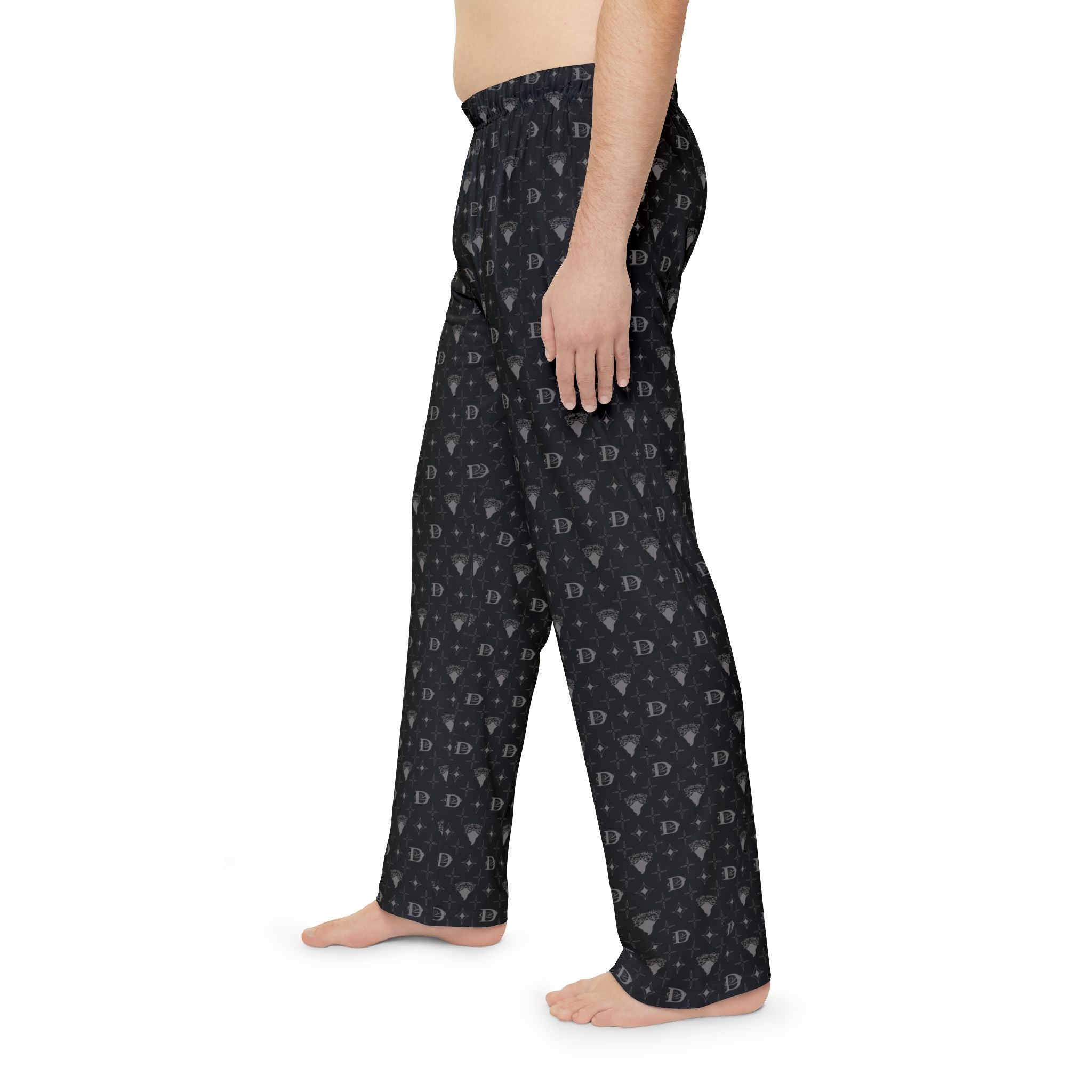 Stylish Men's Pajama Pants, Cozy Sleepwear, Relaxation Attire, Perfect for Lounging, Holiday Gift Idea, Unique Design