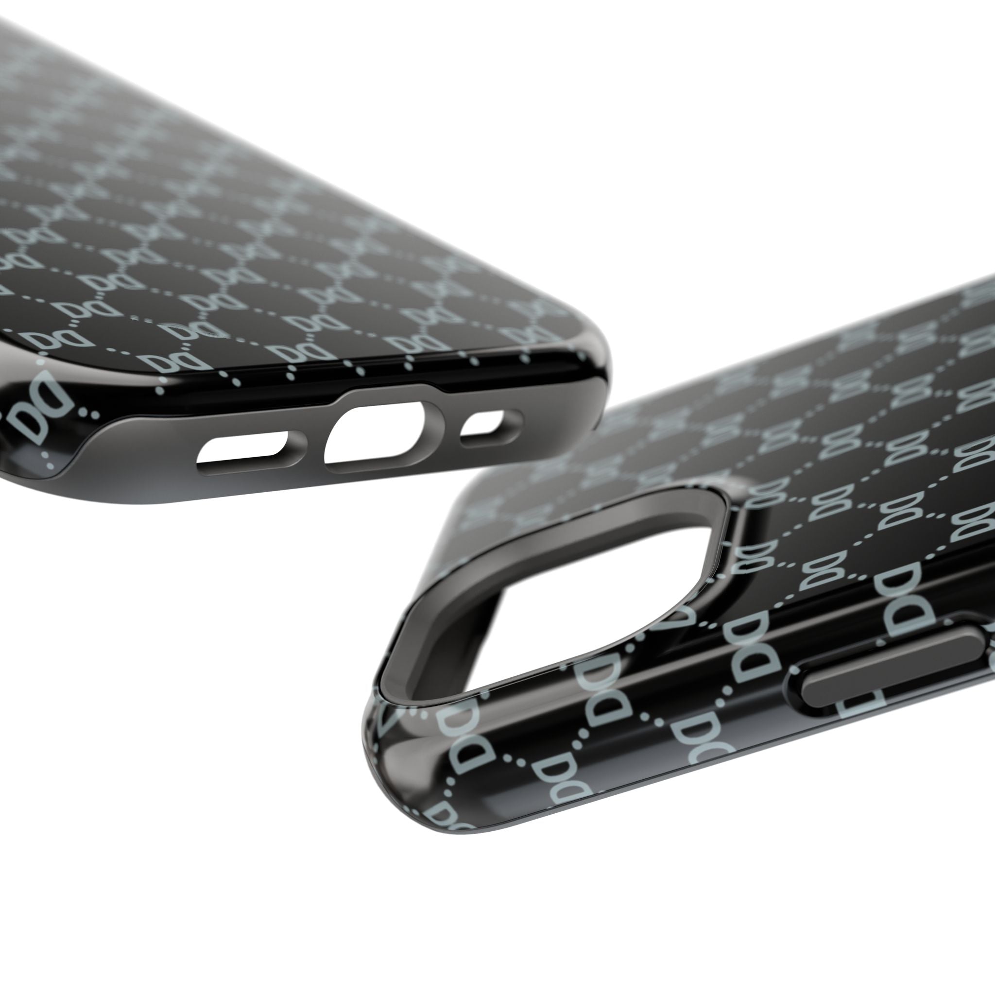 DD Monogram Pattern Magnetic Phone Case