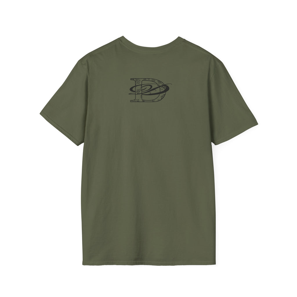 "Looking Clean, Doing Dirty" Tattoo Script Softstyle Unisex T-Shirt
