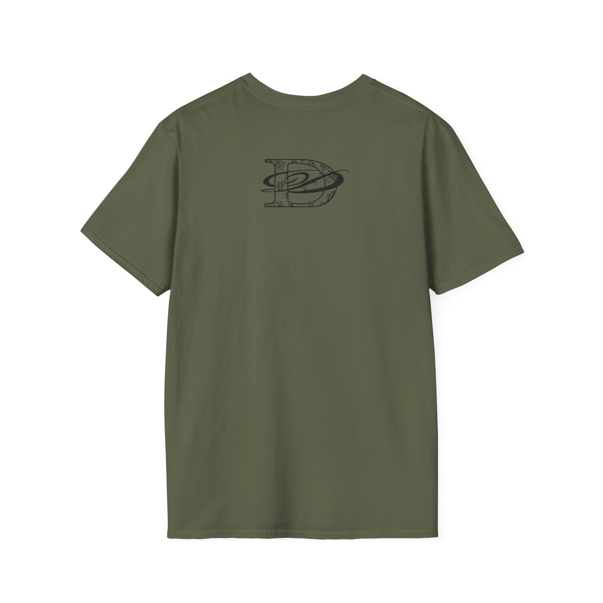 "Looking Clean, Doing Dirty" Tattoo Script Softstyle Unisex T-Shirt