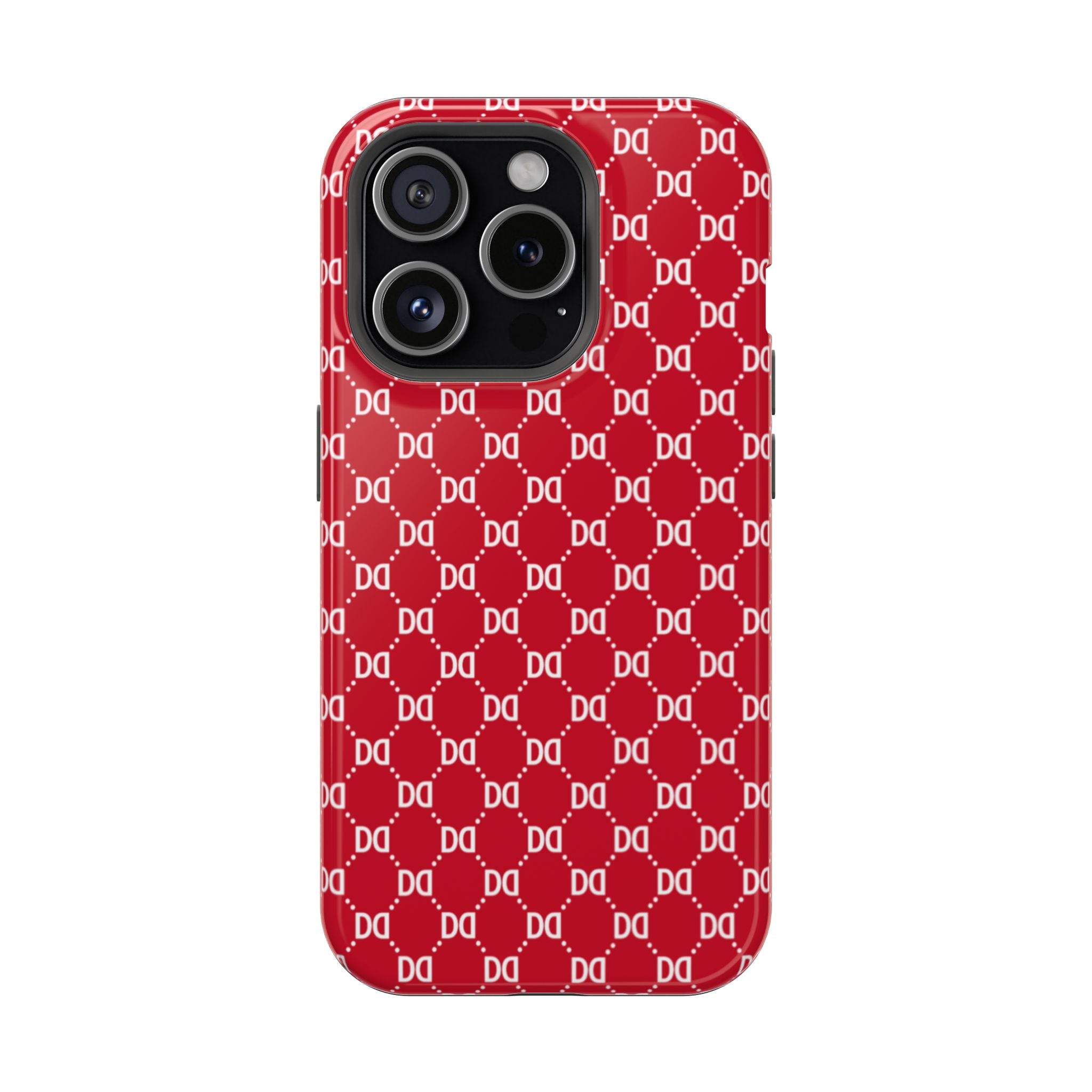 DD Monogram Pattern Magnetic Phone Case