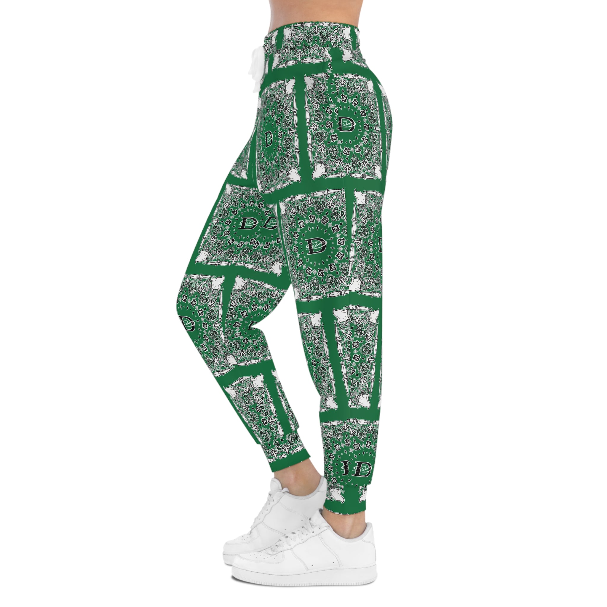 DD Custom Bandana Print Joggers AOP