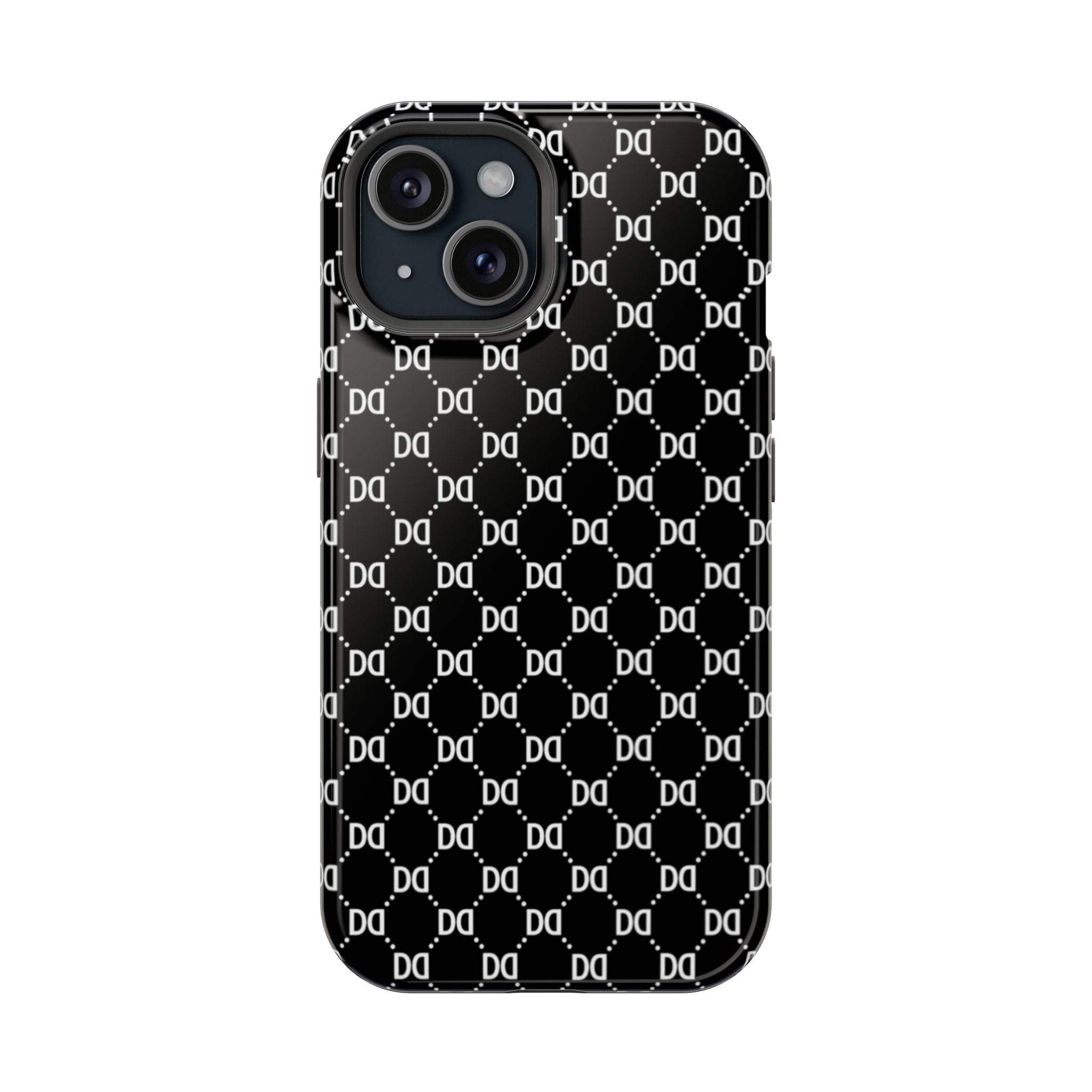 DD Monogram Pattern Magnetic Phone Case