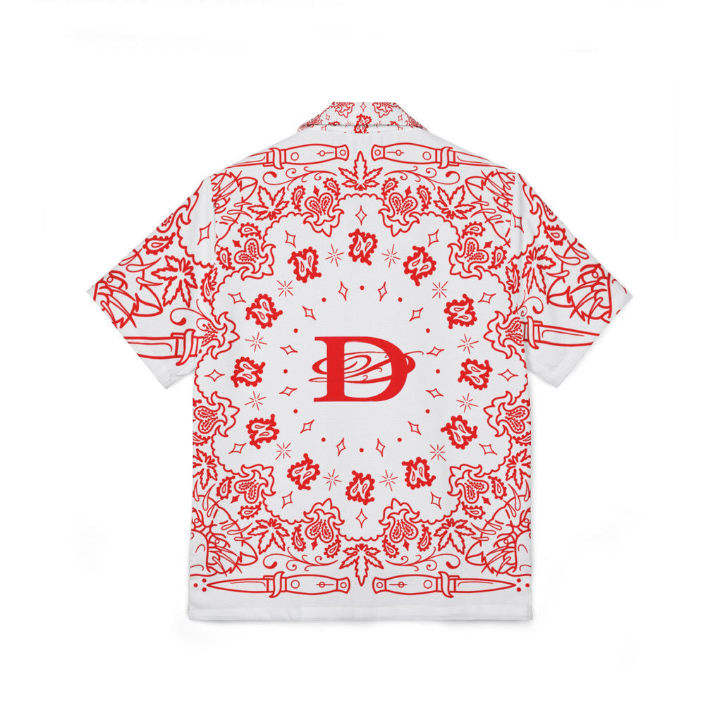DD Custom Bandana Print Hawaiian Shirt AOP