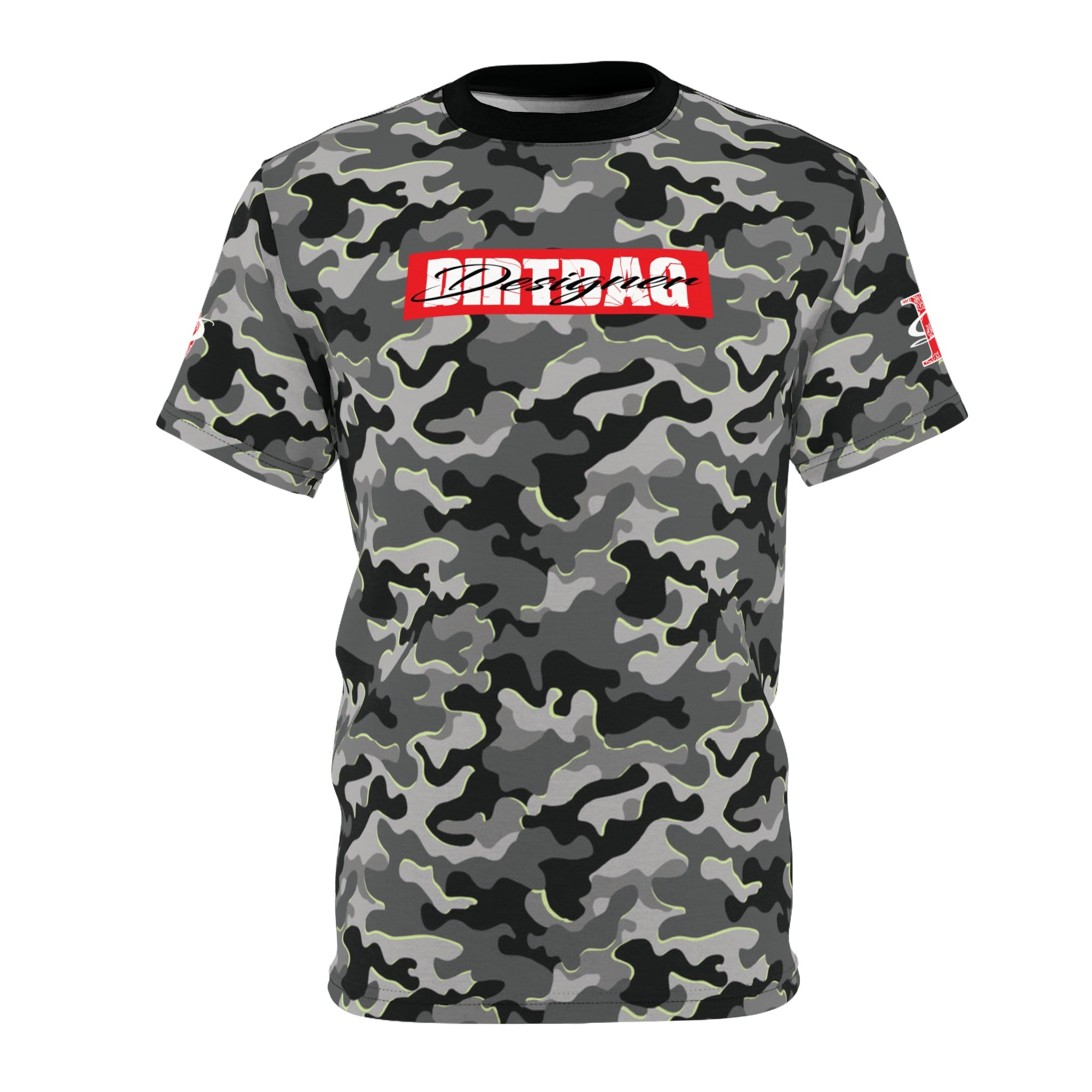 DD Box Logo Urban Camo Unisex T-Shirt AOP