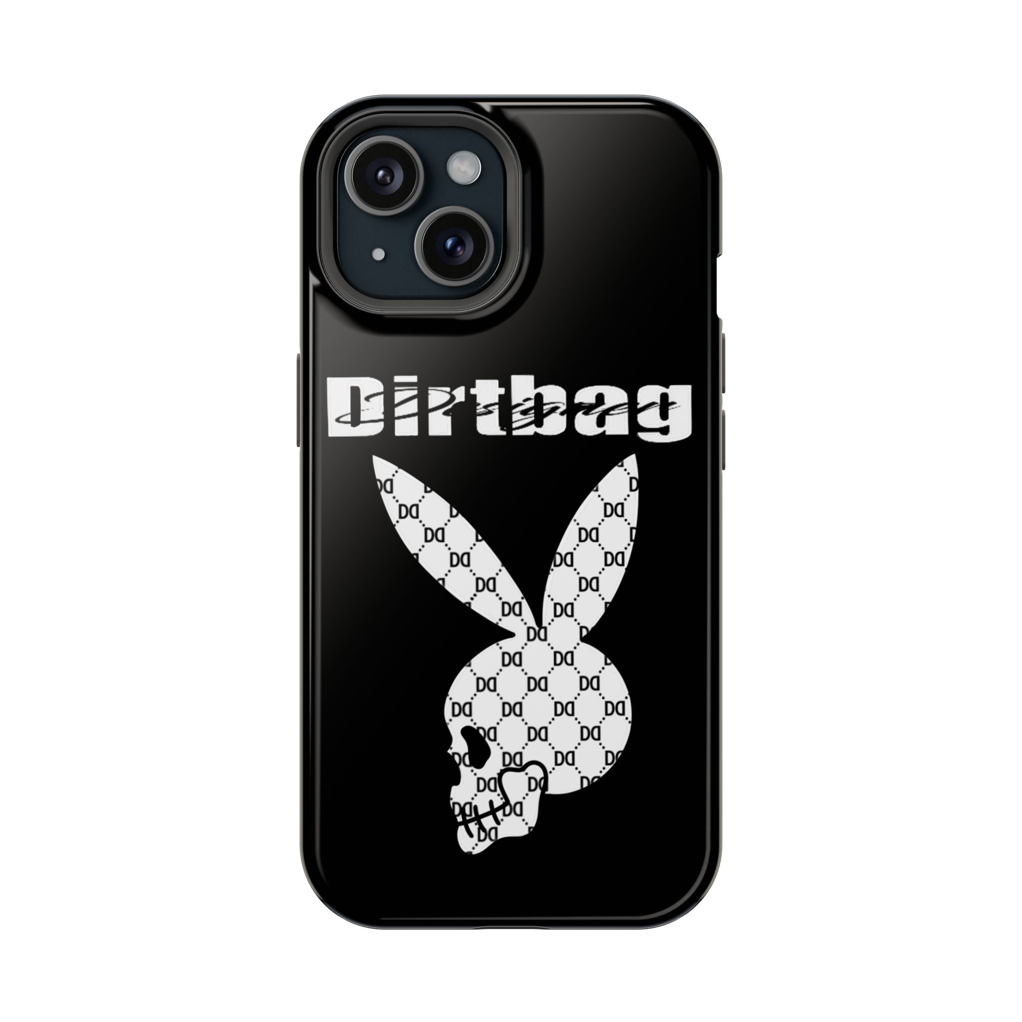 DD Monogram Bunny Skull Magnetic Phone Case