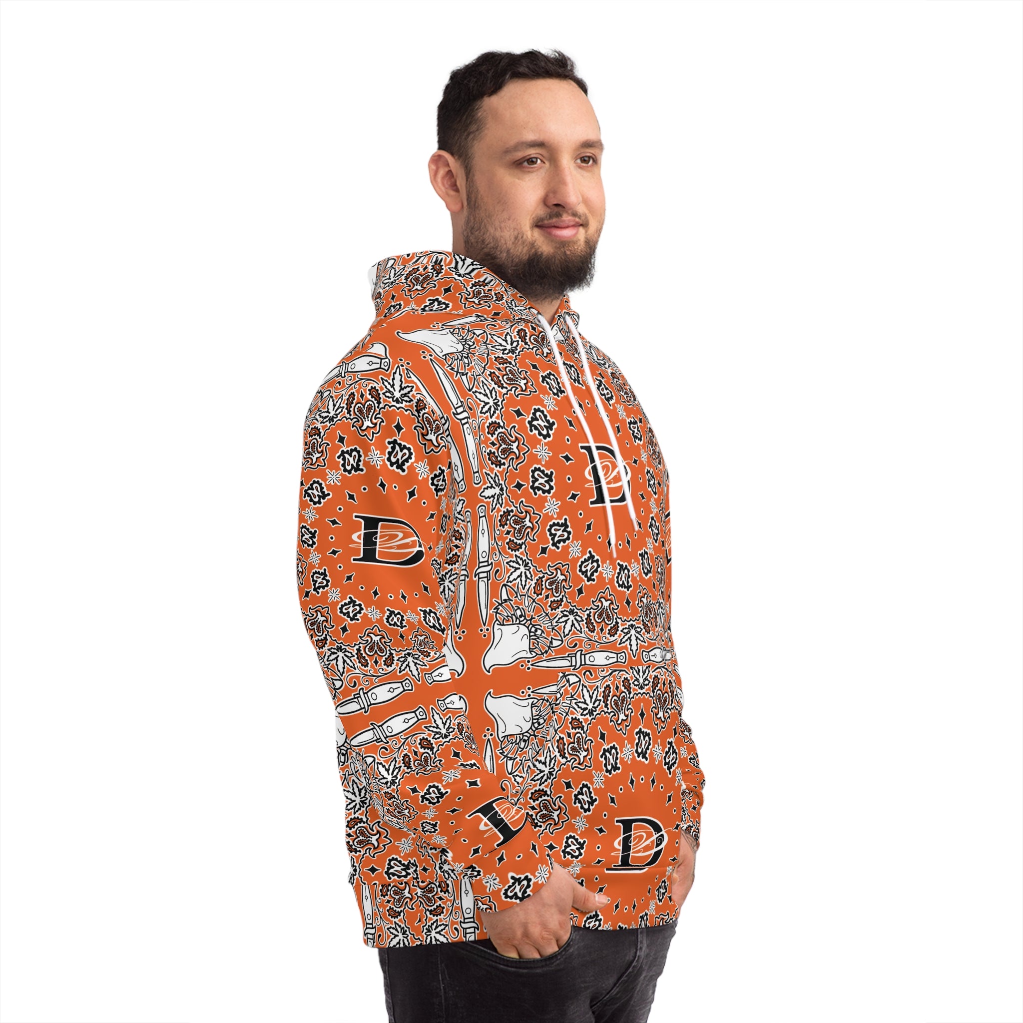 DD Custom Bandana Unisex Hoodie AOP