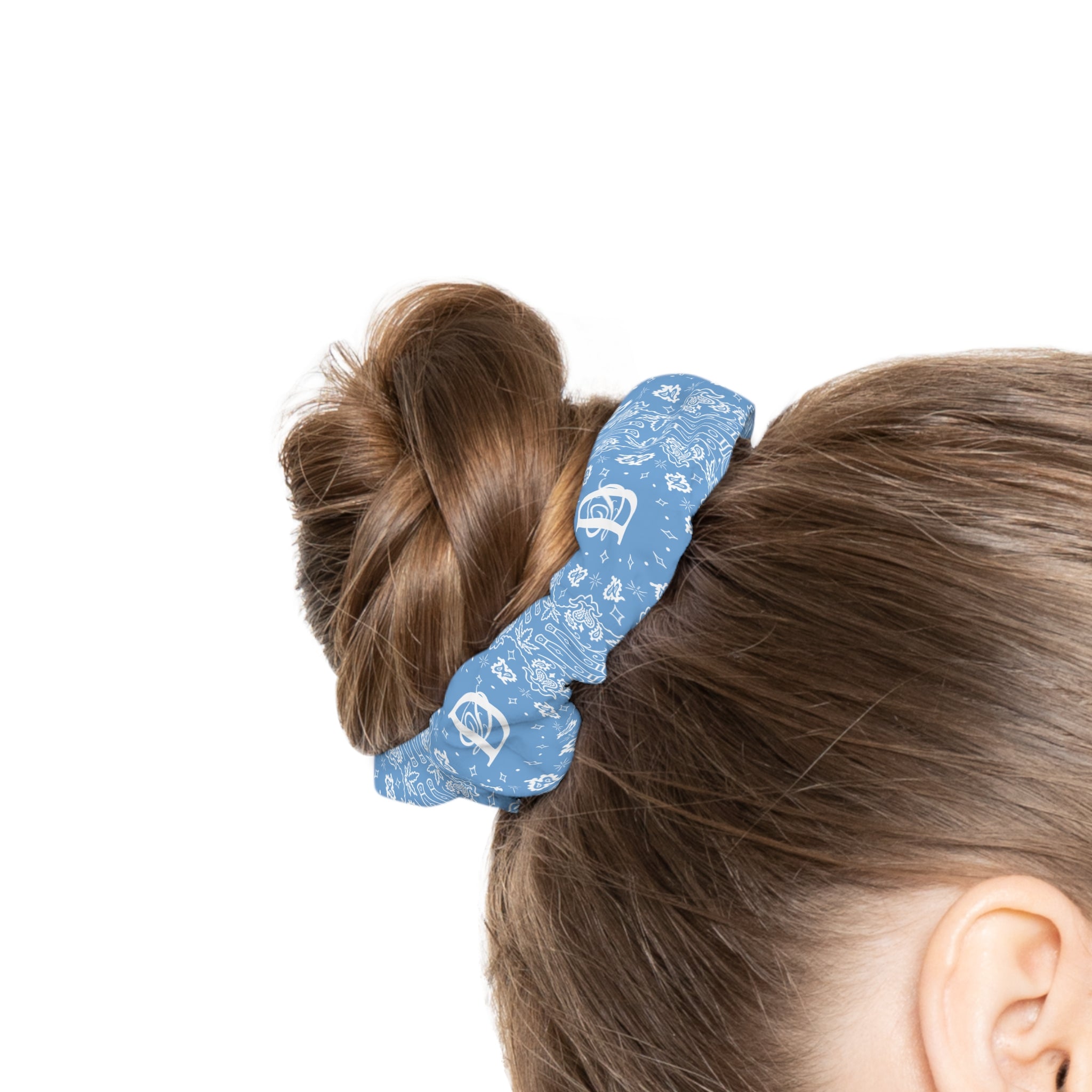 DD Custom Bandana Print Scrunchie AOP