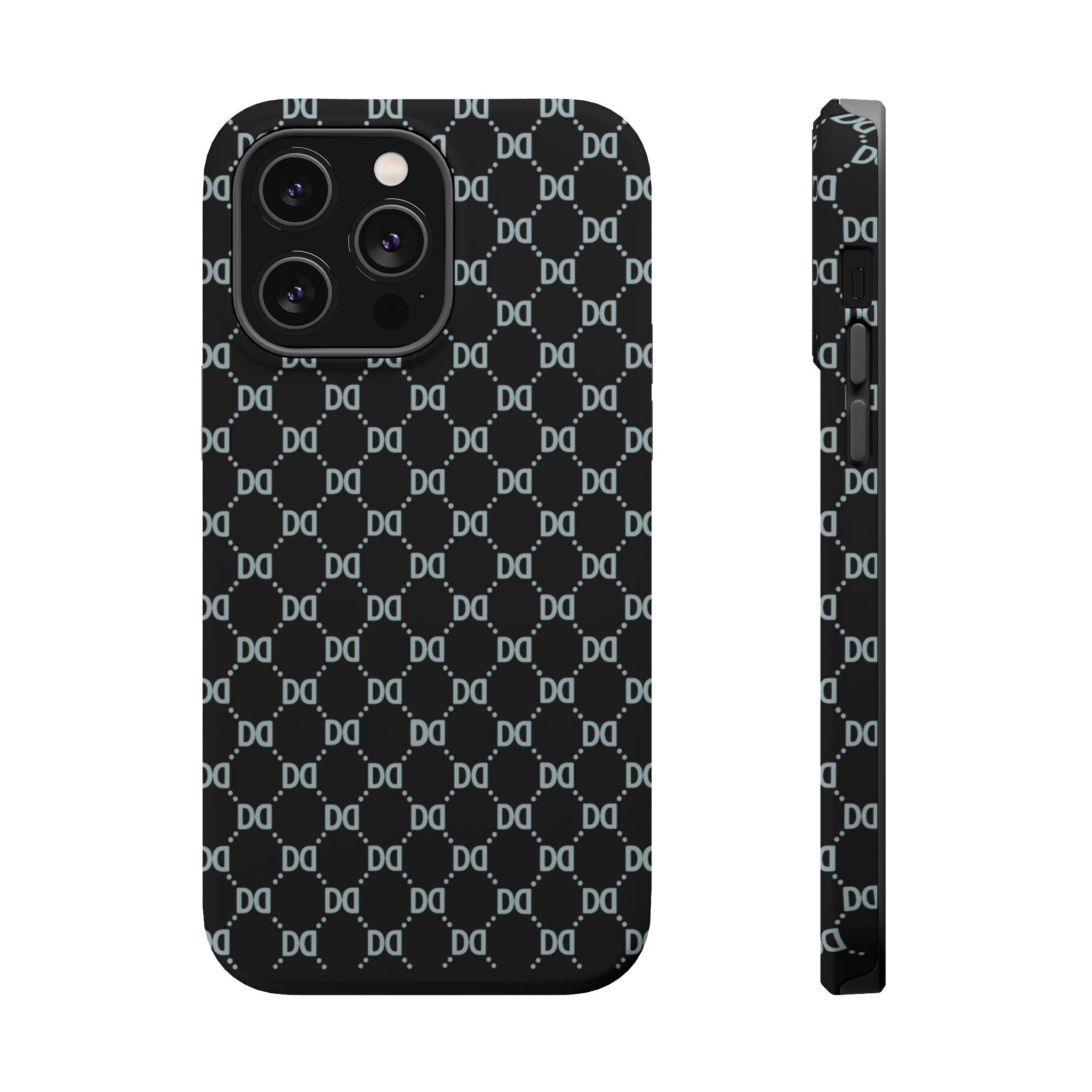 DD Monogram Pattern Magnetic Phone Case