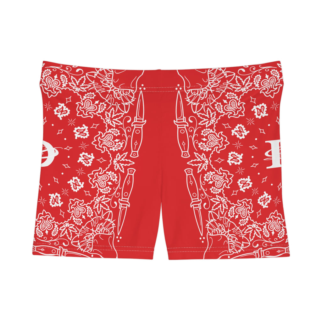 DD Custom Bandana Print Women's Shorts AOP