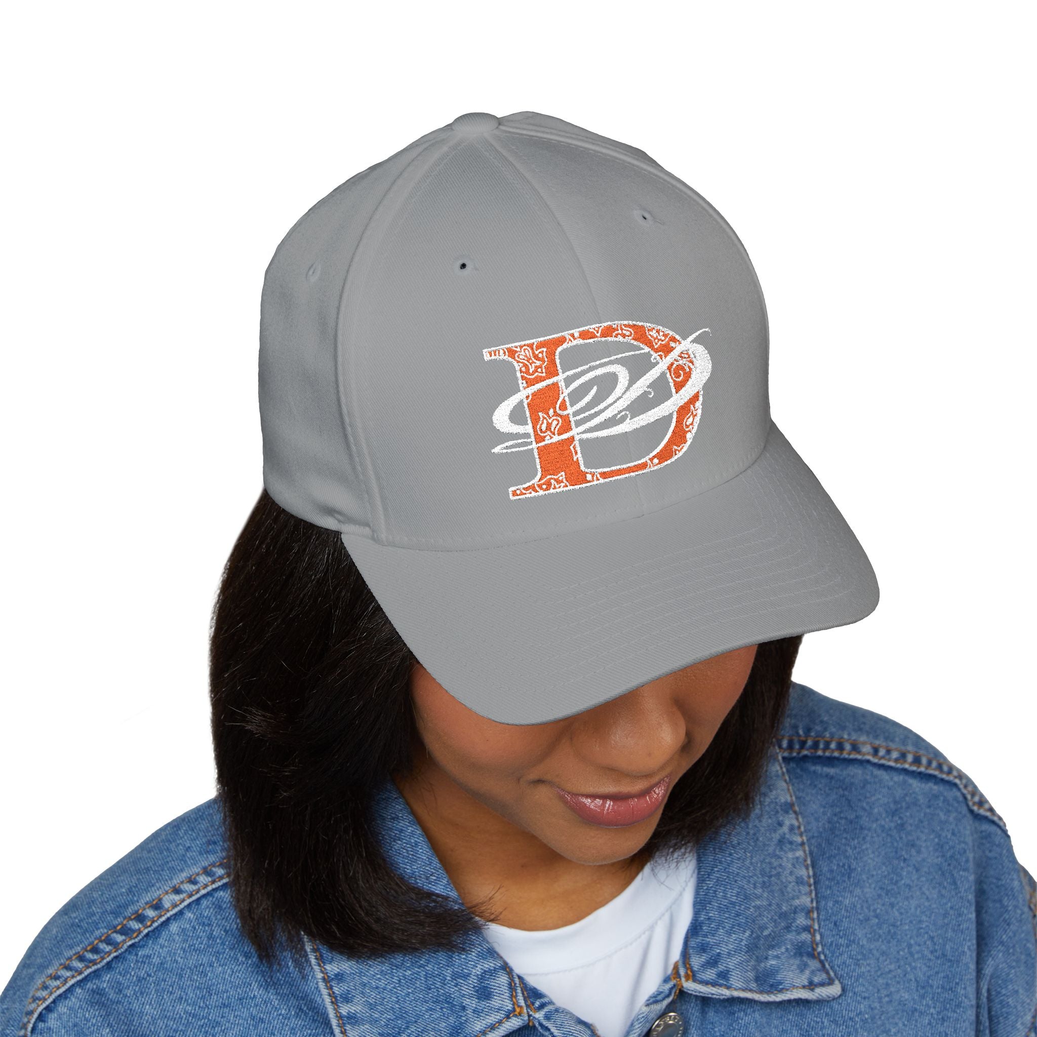 DD Bandana Logo Embroidered Closed Back Stretch Fit Cap