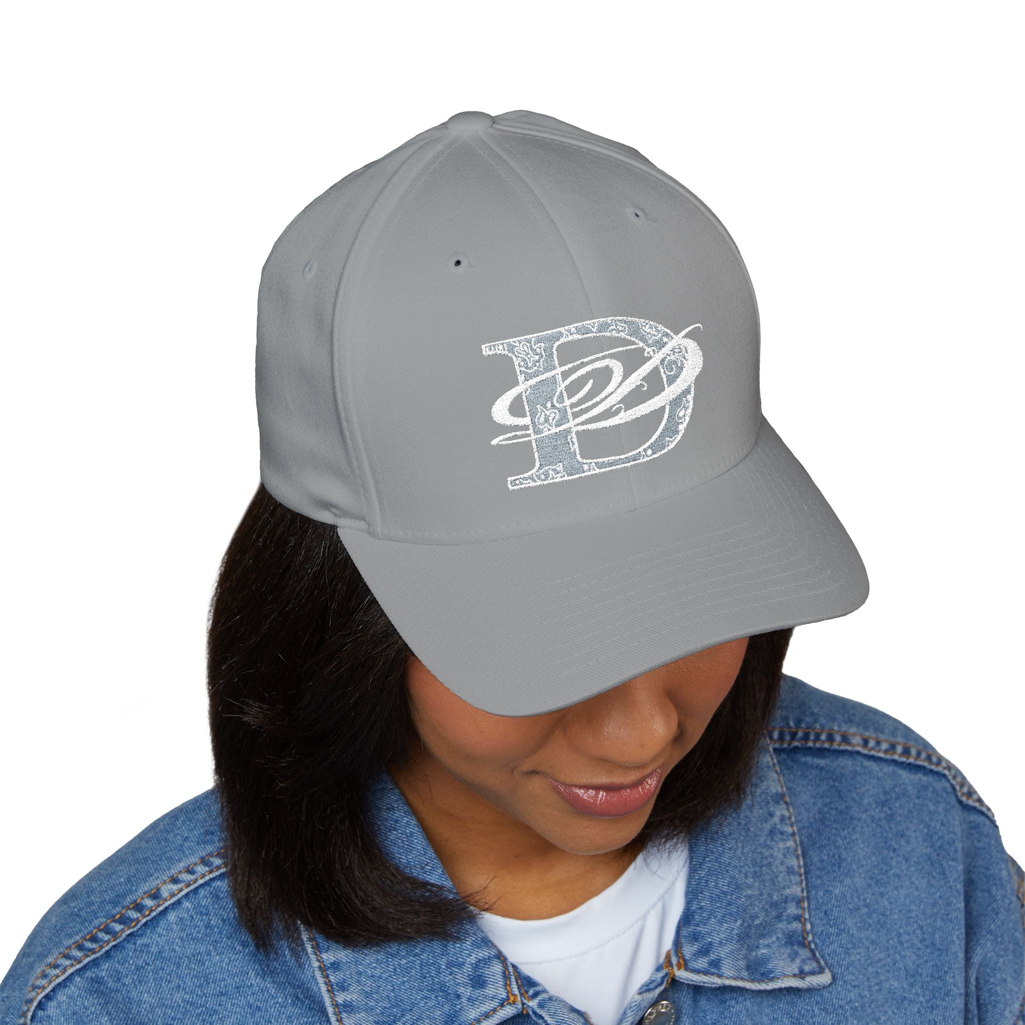 DD Bandana Logo Embroidered Closed Back Stretch Fit Cap