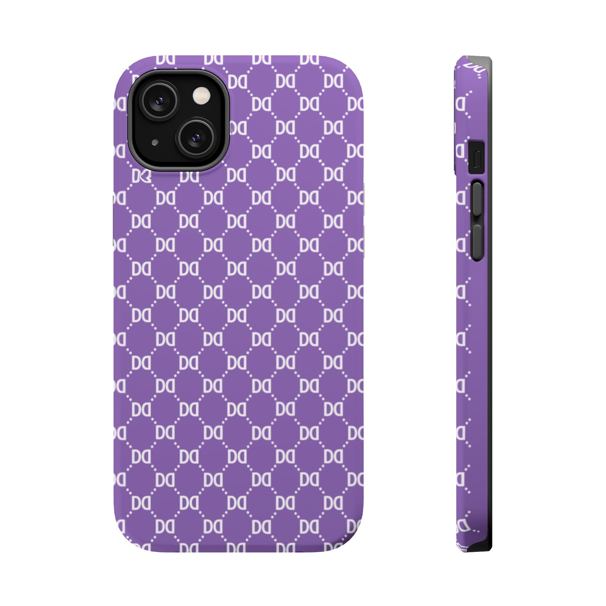 DD Monogram Pattern Magnetic Phone Case