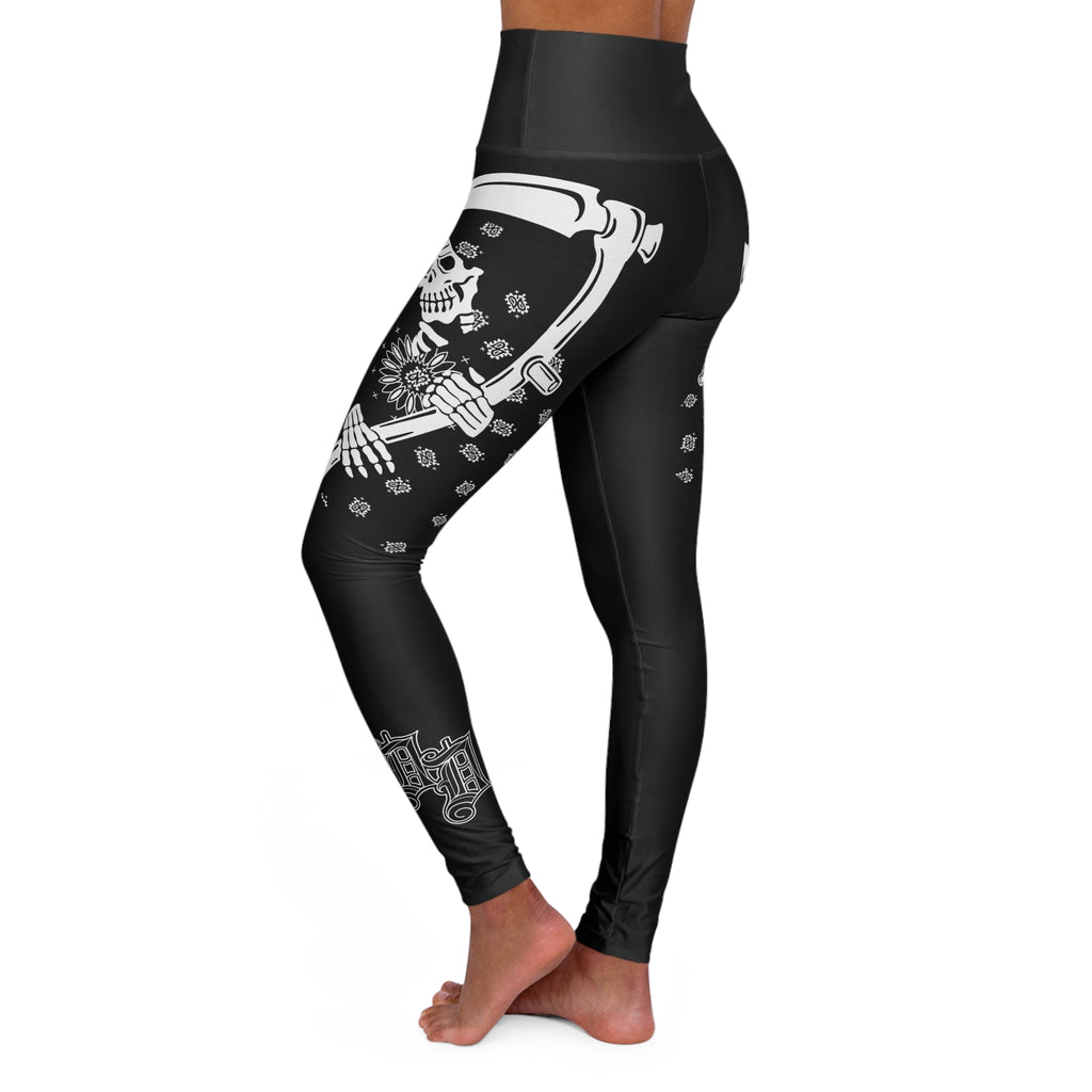 Copy of DD Monogram Reaper High Waisted Leggings AOP