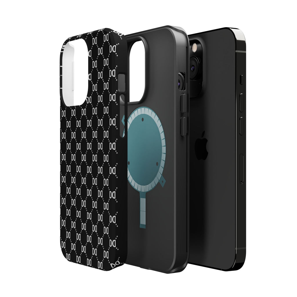 DD Monogram Pattern Magnetic Phone Case