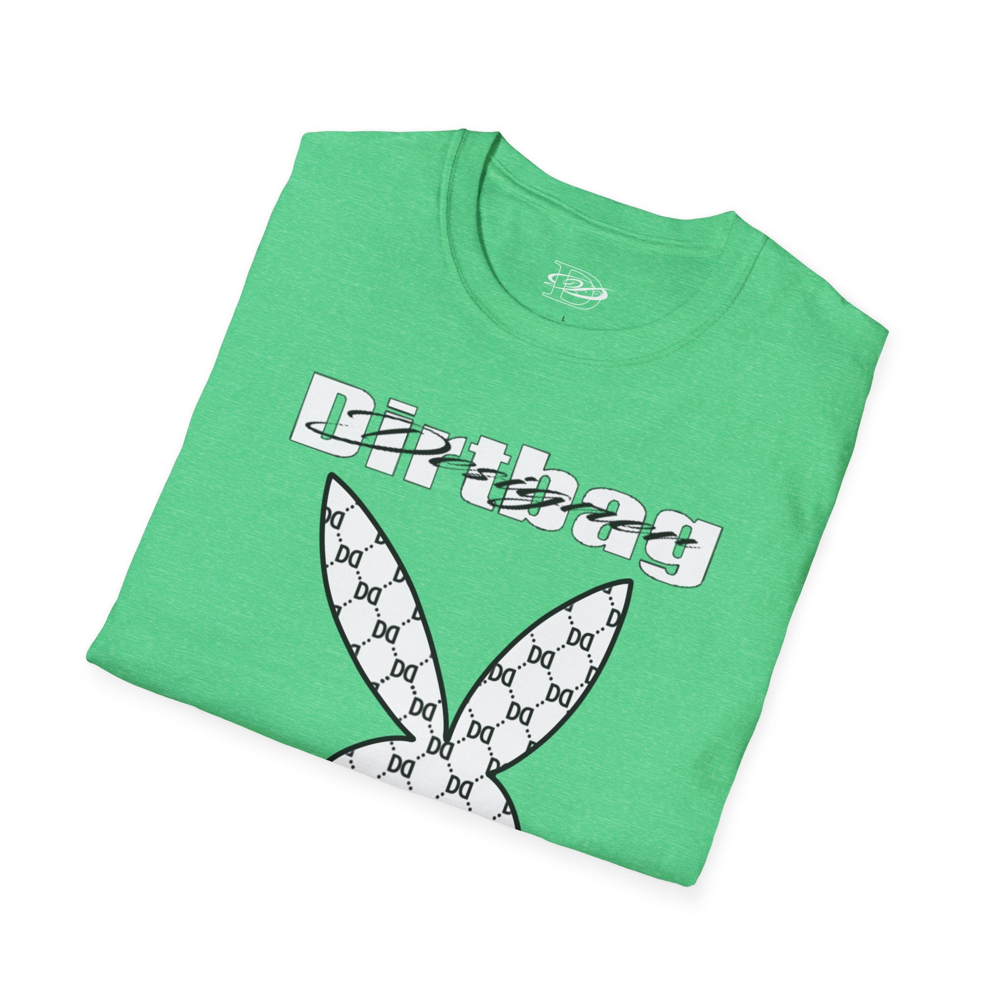 DD Monogram Bunny Skull Unisex Softstyle T-Shirt