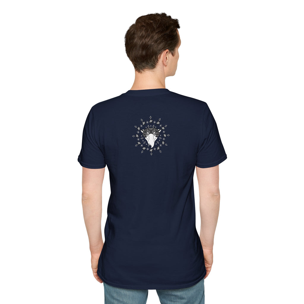 DD Neon Sign Softstyle Unisex T-Shirt
