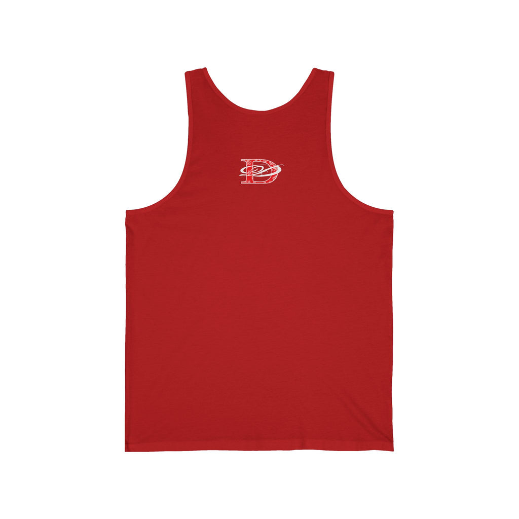 250th Anniversary American Flag w/Heart and 250 Banner Tattoo Design Mens Tank Top