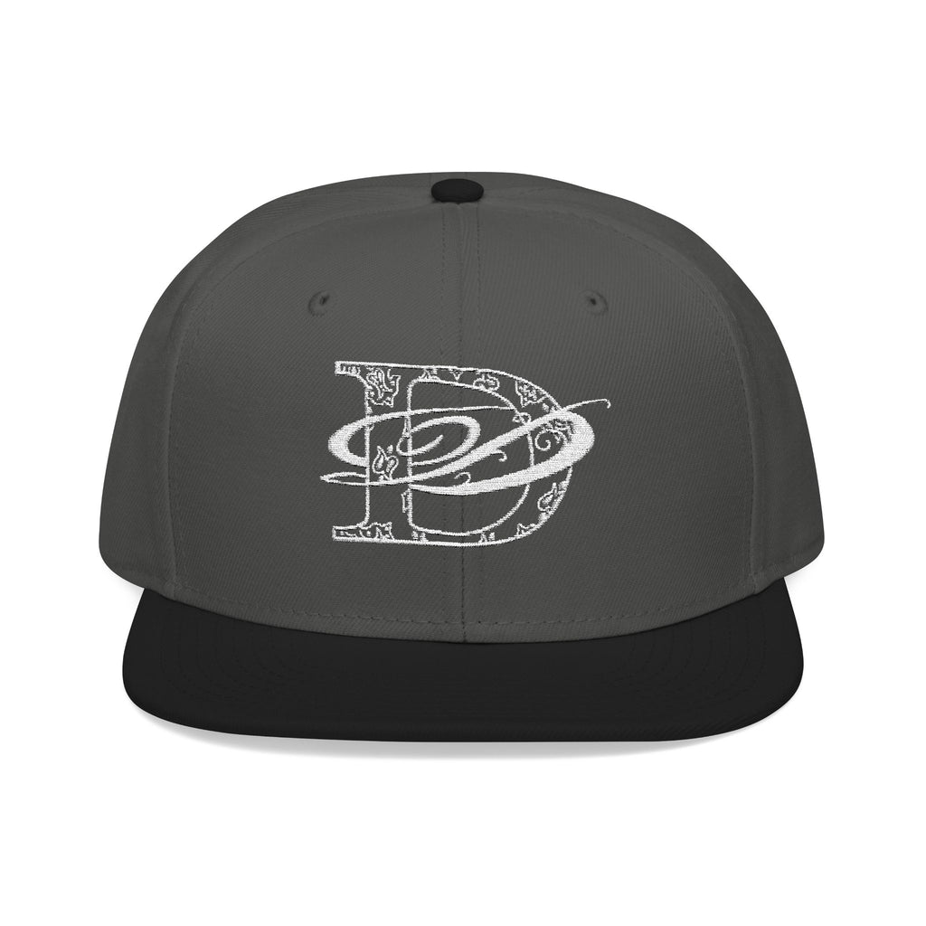 DD Bandana Print Embroidered Flat Billed Snapback Cap | Streetwear, Urban Fashion, Tattoo, Bandana, Designer