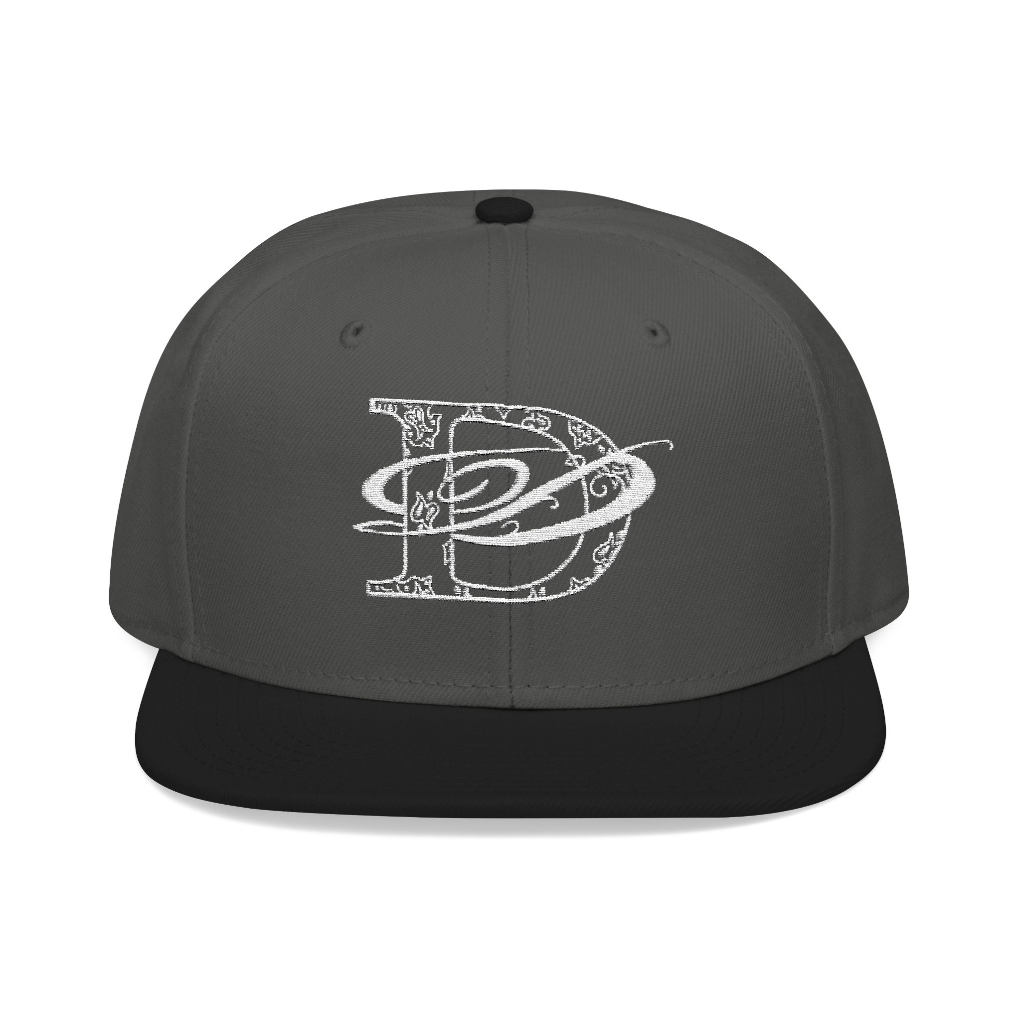 DD Bandana Print Embroidered Flat Billed Snapback Cap | Streetwear, Urban Fashion, Tattoo, Bandana, Designer