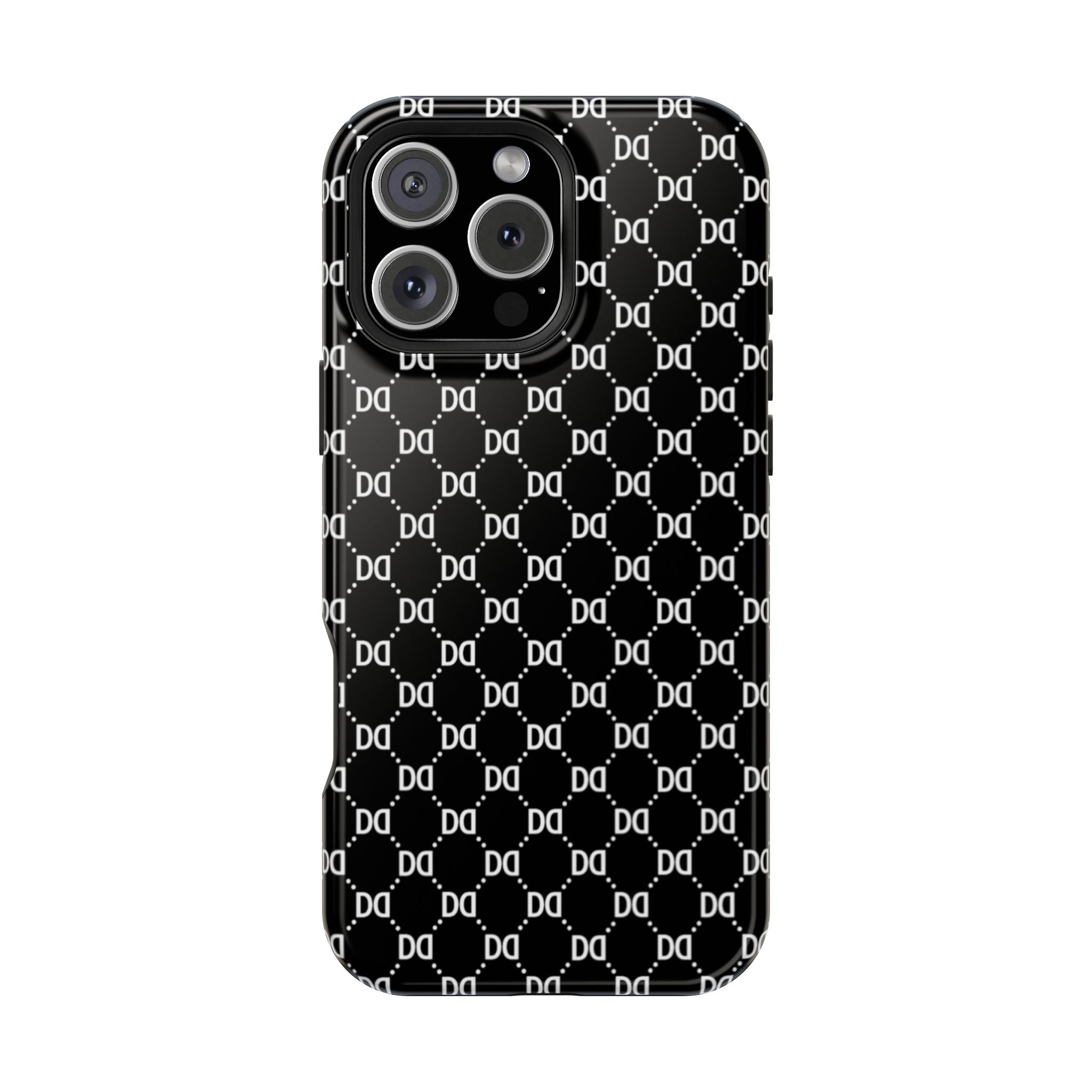 DD Monogram Pattern Magnetic Phone Case