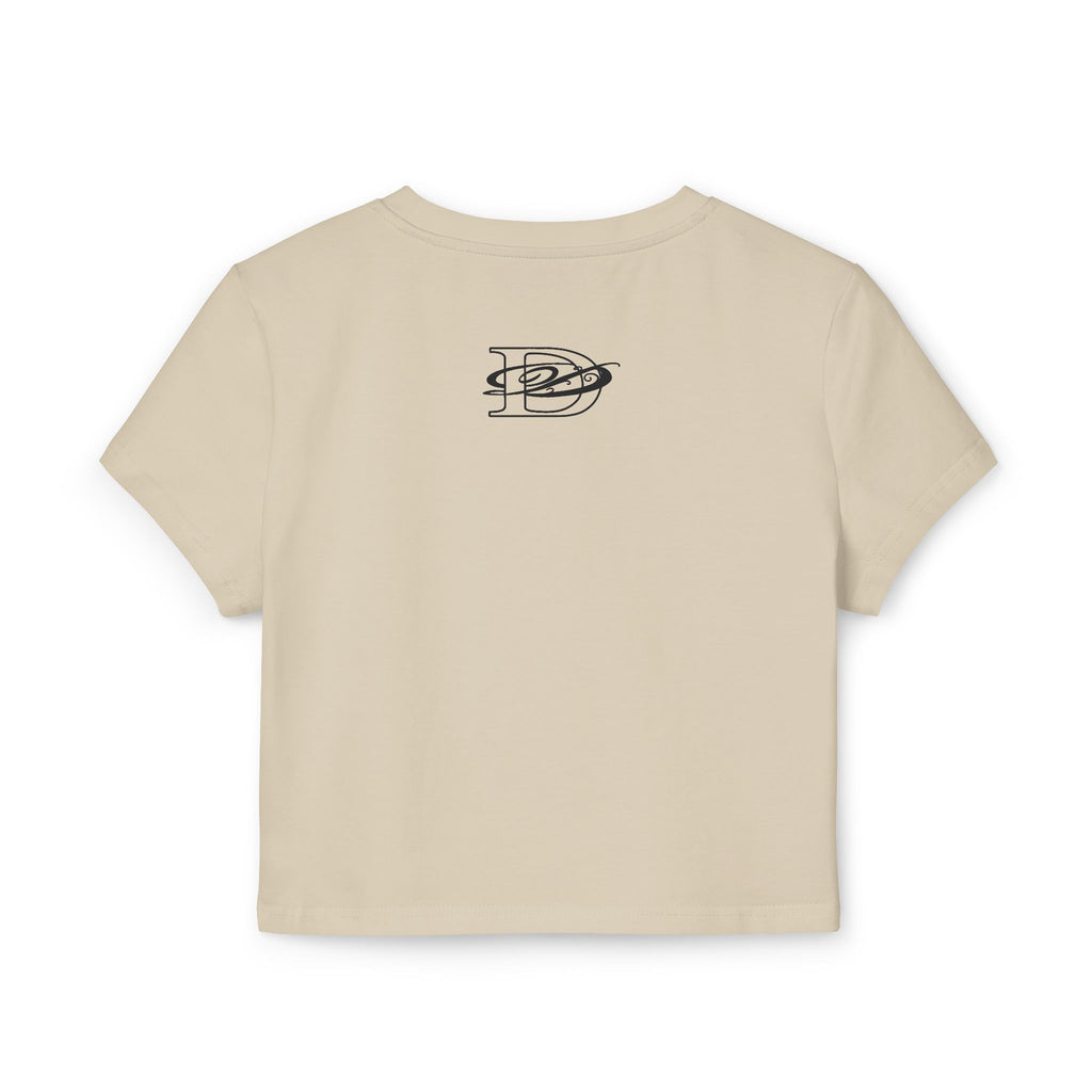 DD Monogram Bunny Skull Women's Baby Tee