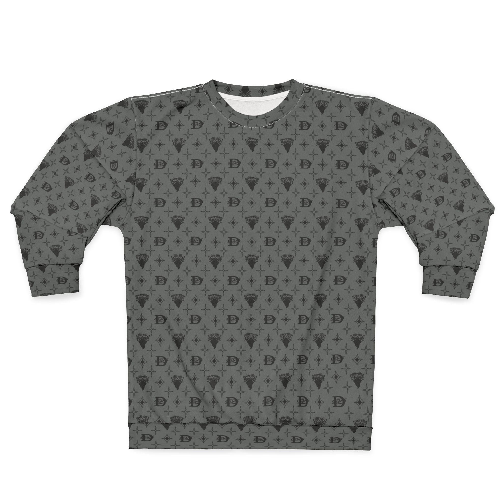 Bandito Panther Custom Monogram Print Unisex Sweatshirt AOP