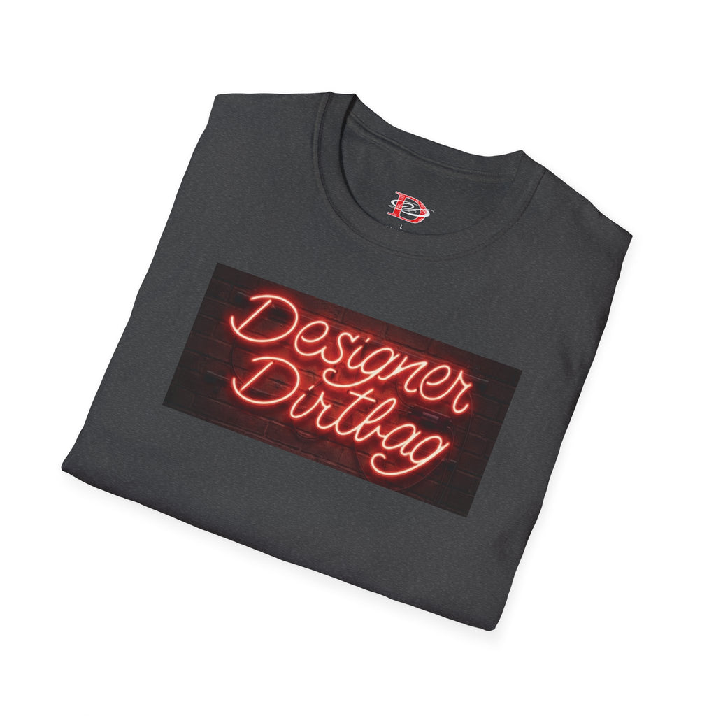 DD Neon Sign Softstyle Unisex T-Shirt