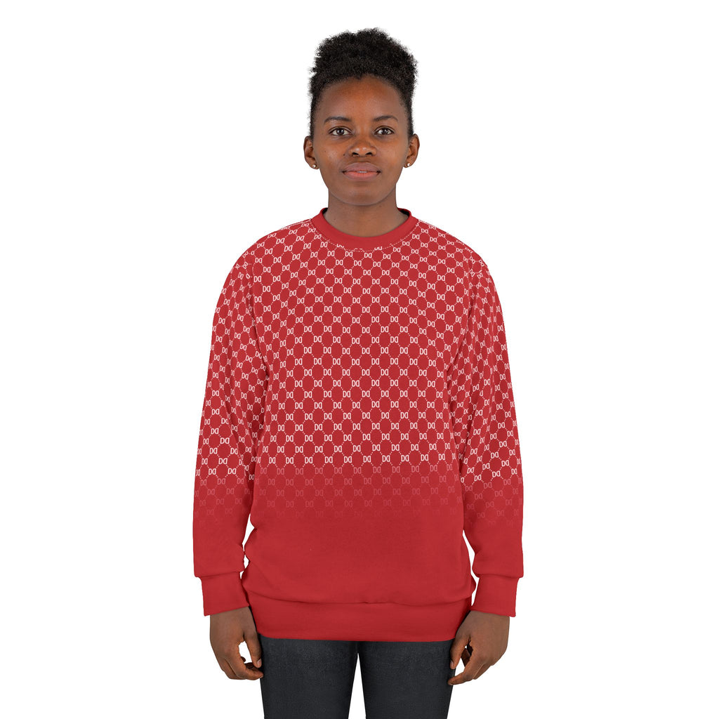 DD Fading Custom Monogram Pattern Unisex Sweatshirt AOP