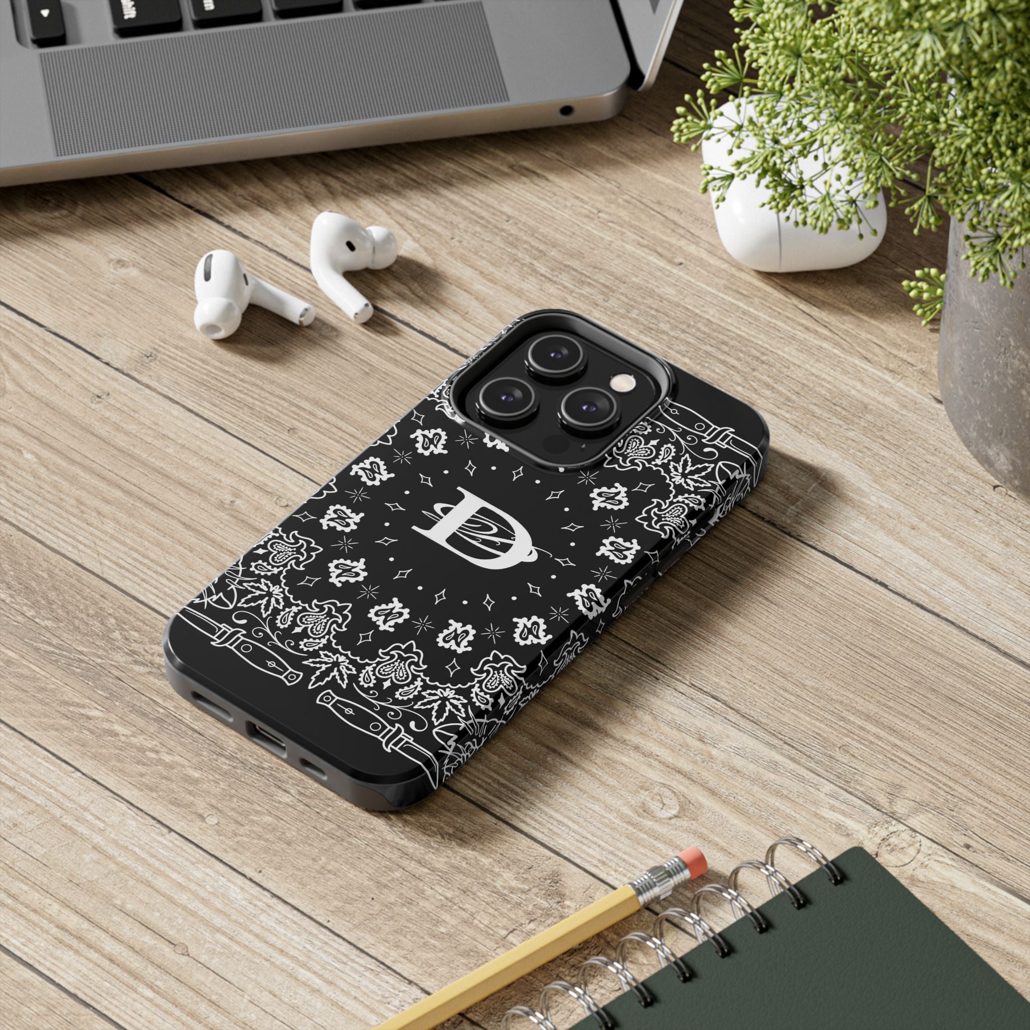 DD Custom Bandana Print Phone Case