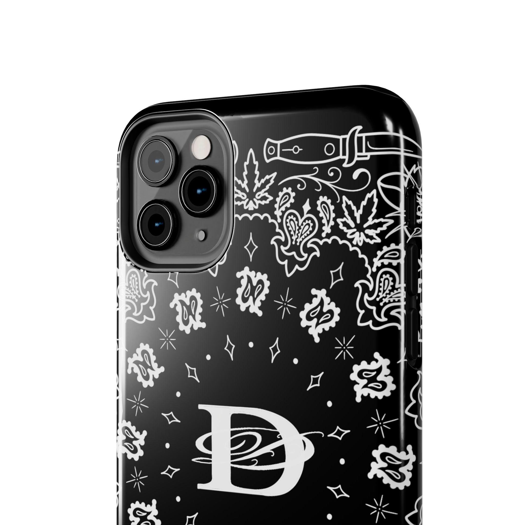 DD Custom Bandana Print Phone Case