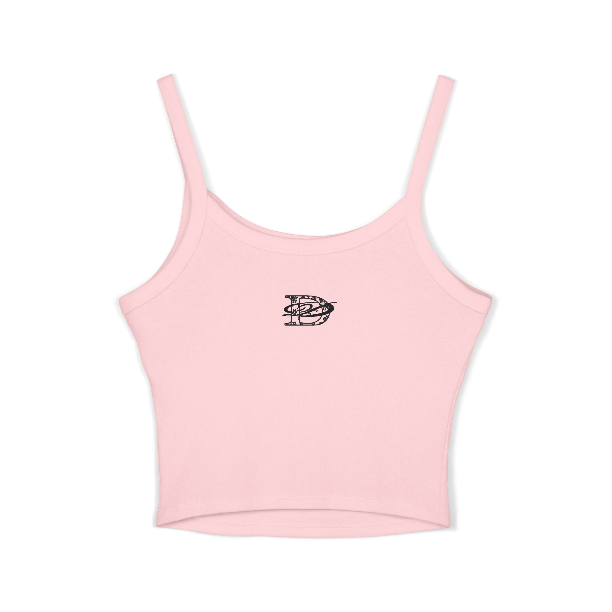 250th Anniversary Banner Heart and Flag Spaghetti Strap Woman's Tank Top