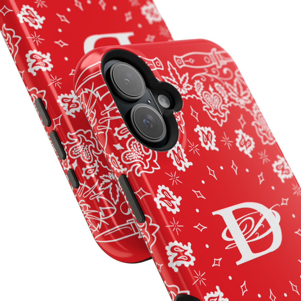 DD Custom Bandana Print Magnetic Case iPhone/Samsung