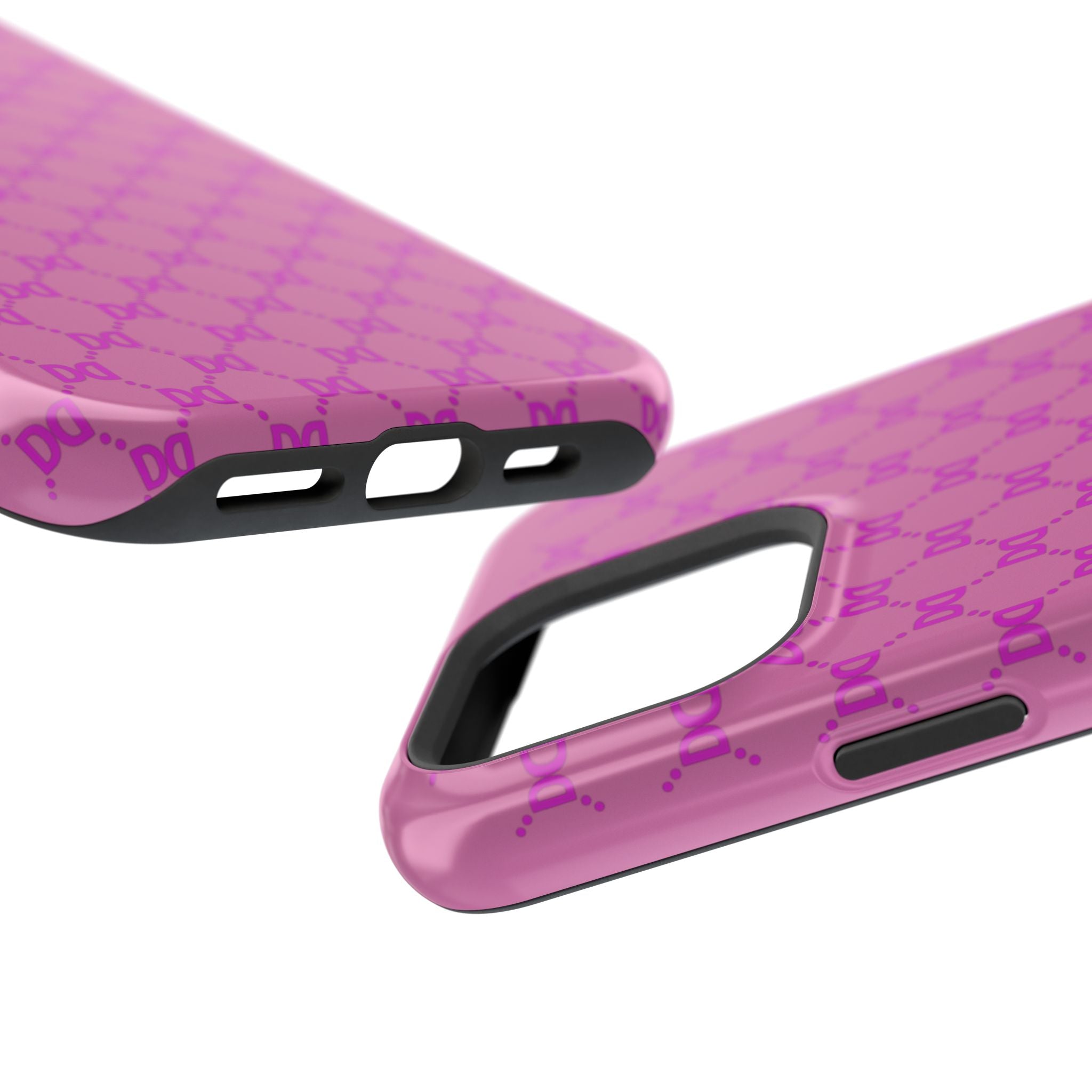 DD Monogram Pattern Magnetic Phone Case