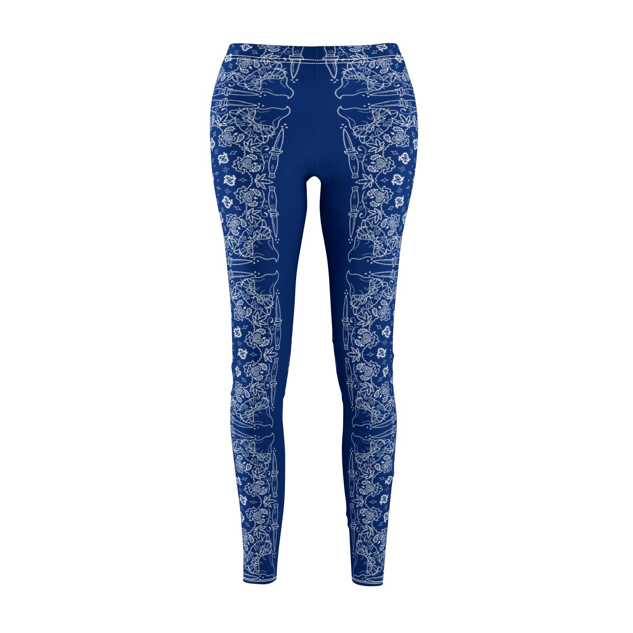 DD Custom Bandana Print Women's Leggings AOP