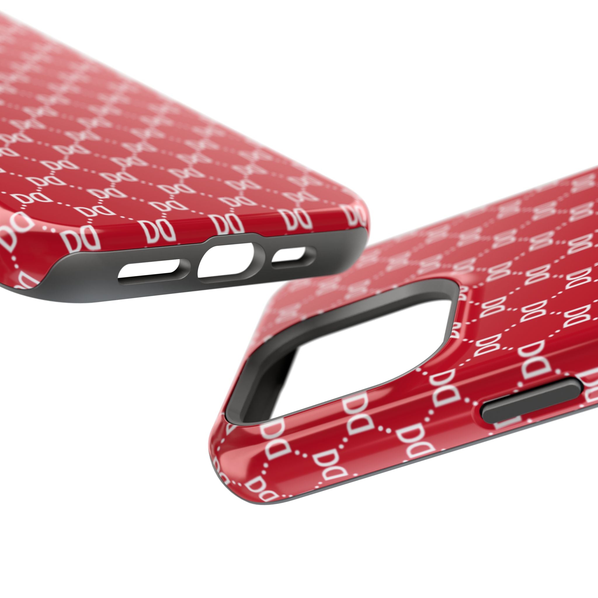 DD Monogram Pattern Magnetic Phone Case